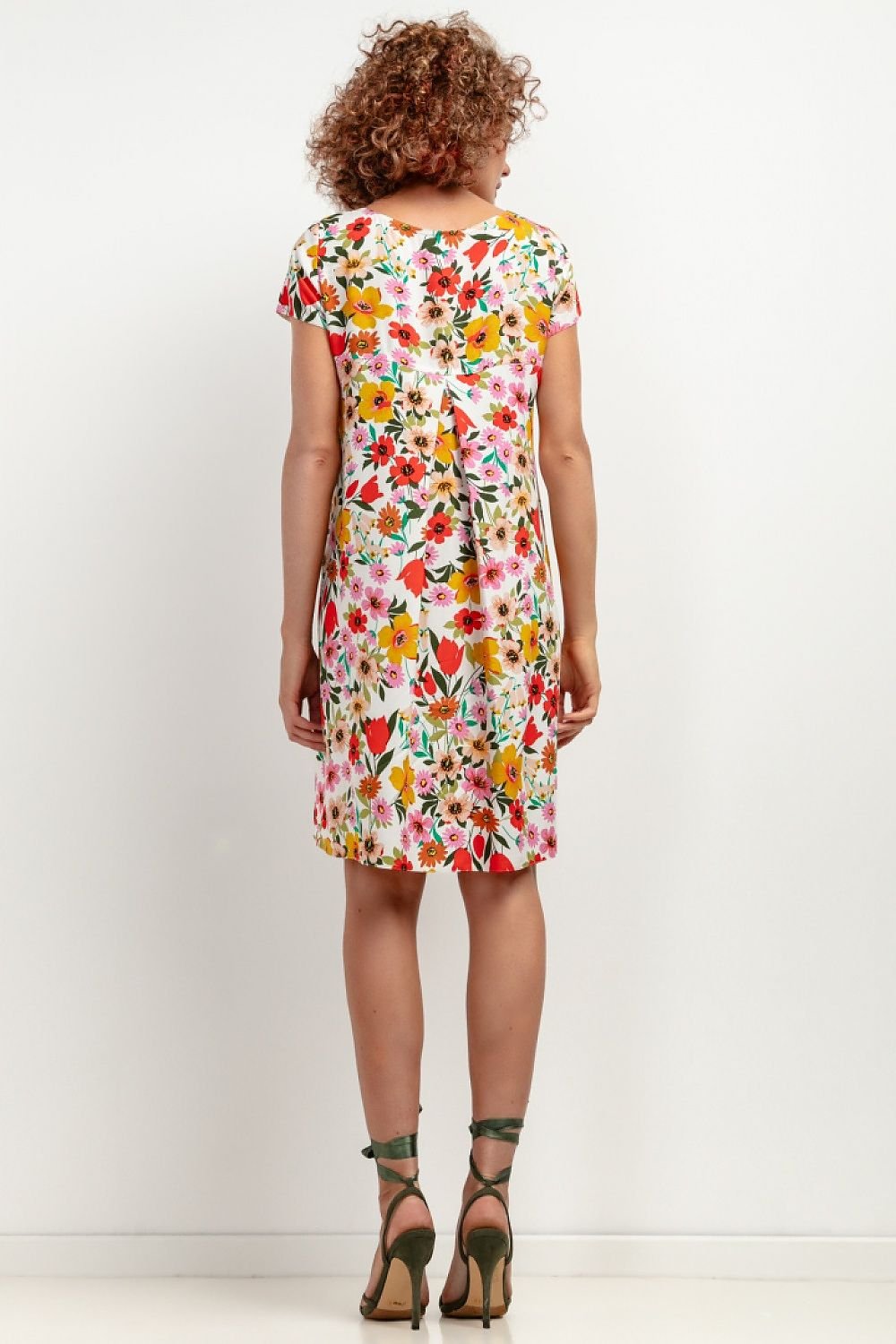 TEEK - Printed Shift Day Dress DRESS TEEK MH   