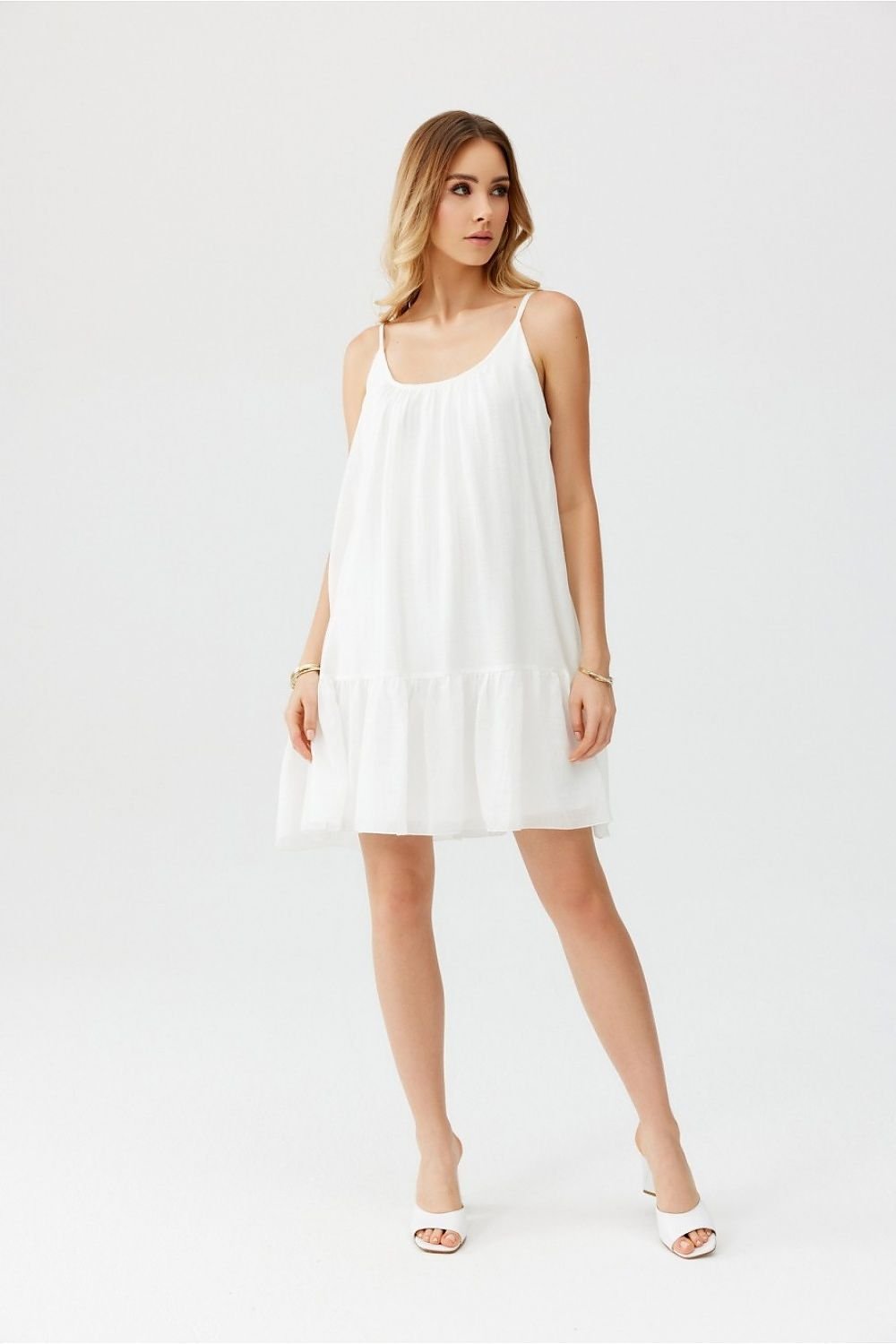 TEEK - Ruffle Layered Bottom Tank Dress DRESS TEEK MH   