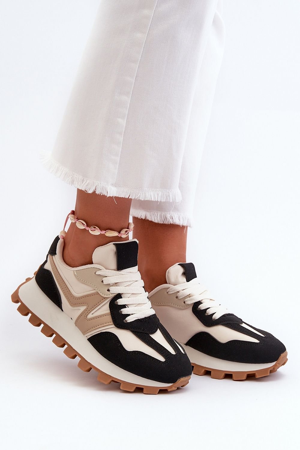 TEEK - Natural Base Laced Sneakers SHOES TEEK MH   