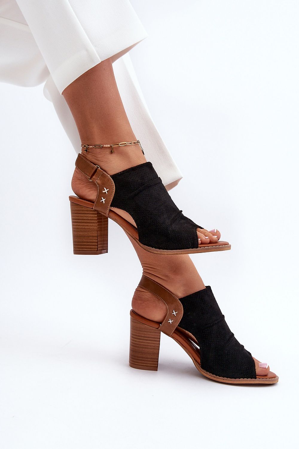 TEEK - Heeled Suede Sandals SHOES TEEK MH   