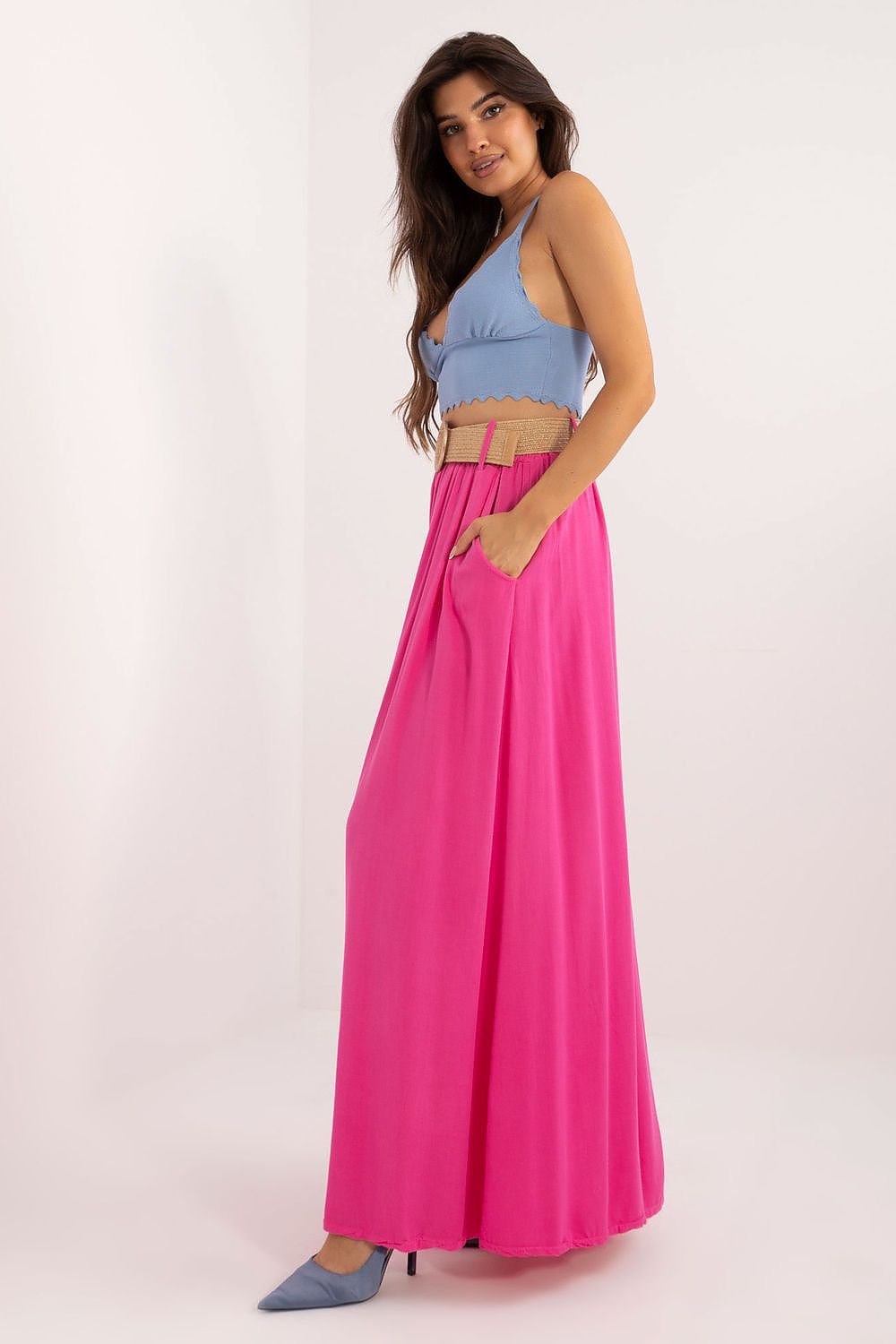 TEEK - Long Pocketed Belted Skirt SKIRT TEEK MH   