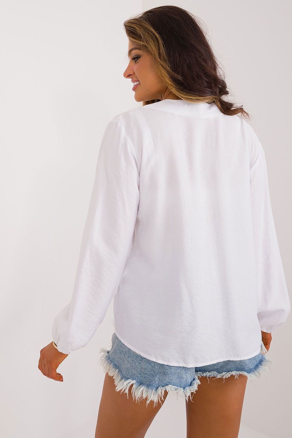 TEEK - V-Neck Smooth Blouse TOPS TEEK MH   