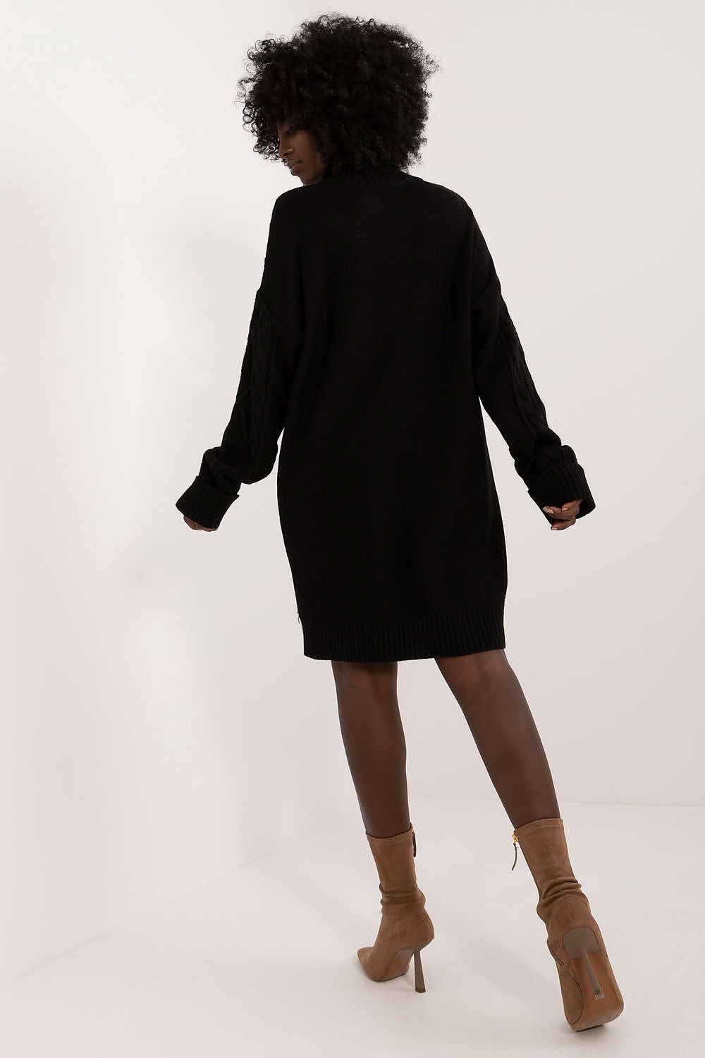 TEEK - Turtleneck Long Sweater Day Dress DRESS TEEK MH   