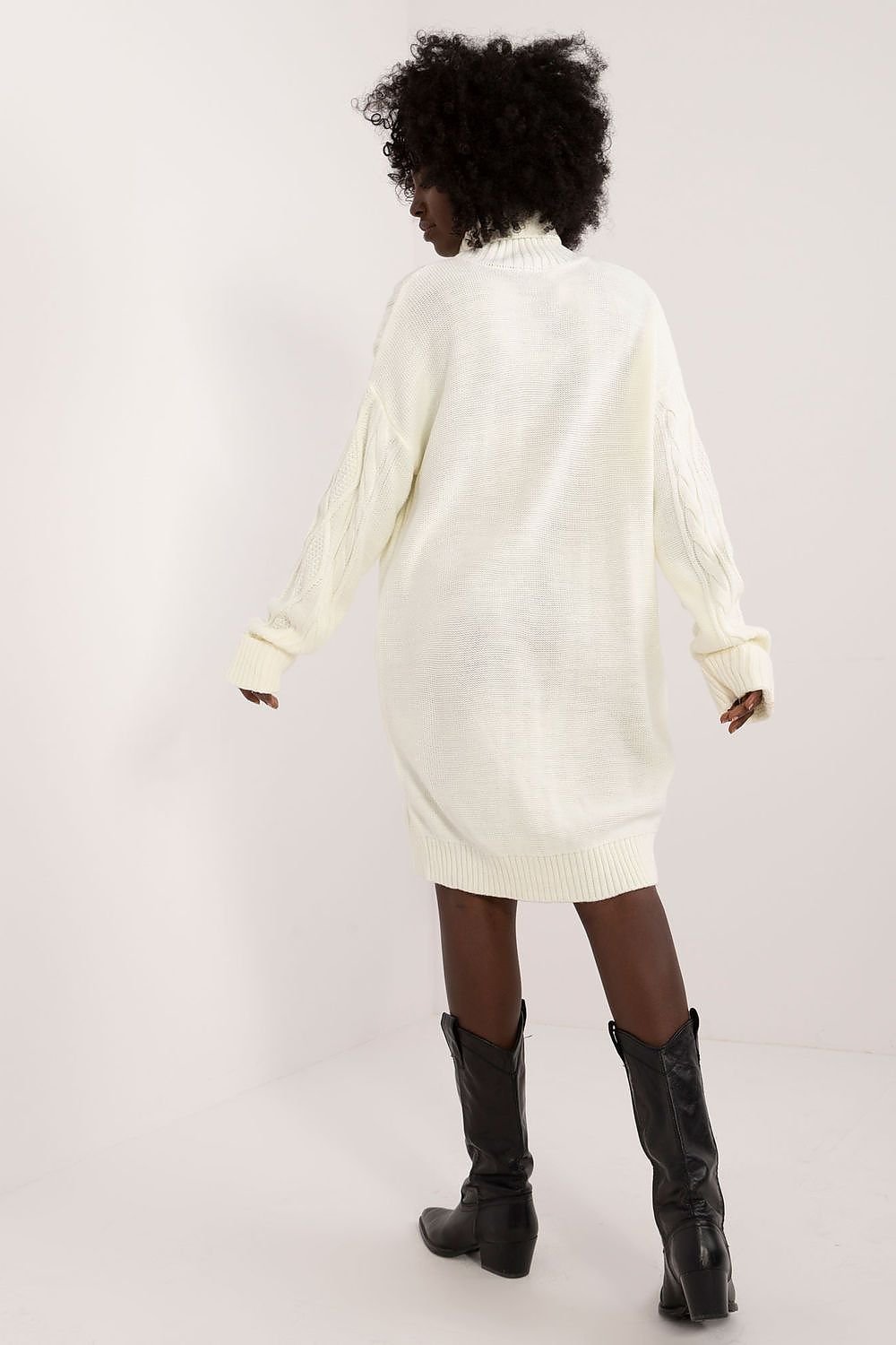 TEEK - Turtleneck Long Sweater Day Dress DRESS TEEK MH   