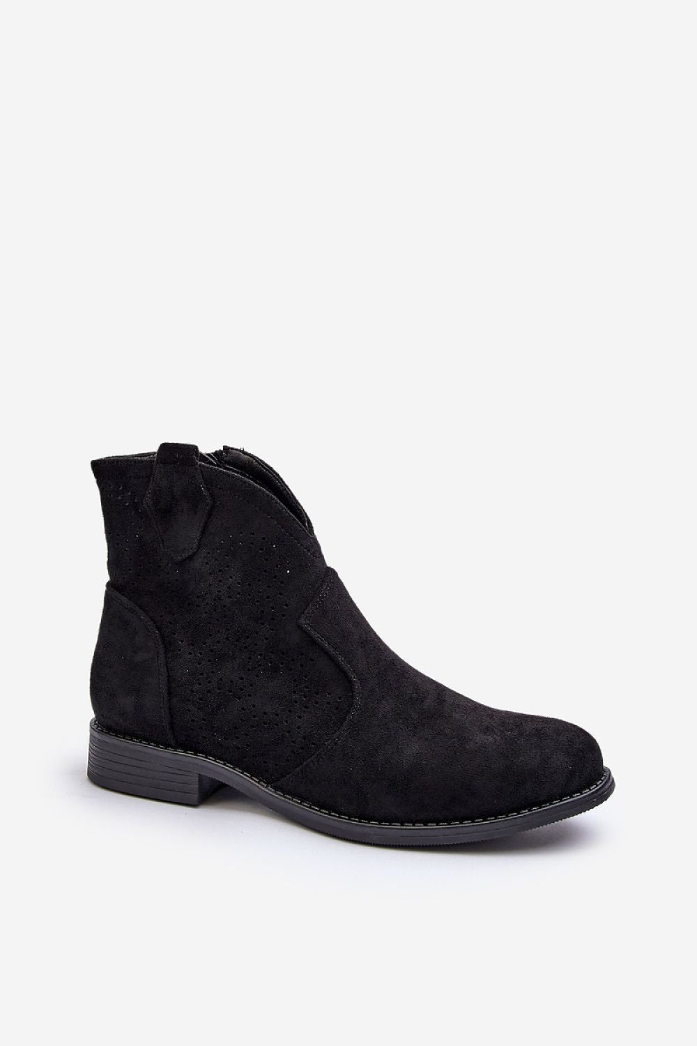 TEEK - Suede Standard Ankle Booties SHOES TEEK MH   