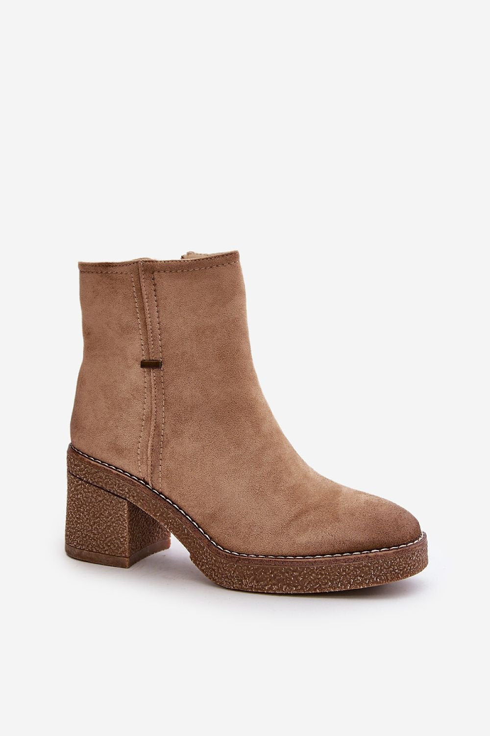 TEEK - Heather Suede Heeled Boots SHOES TEEK MH   