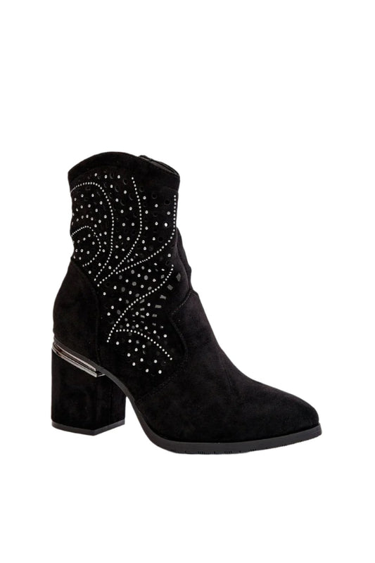 TEEK - Suede Mystic Gleam Heeled Boots SHOES TEEK MH   