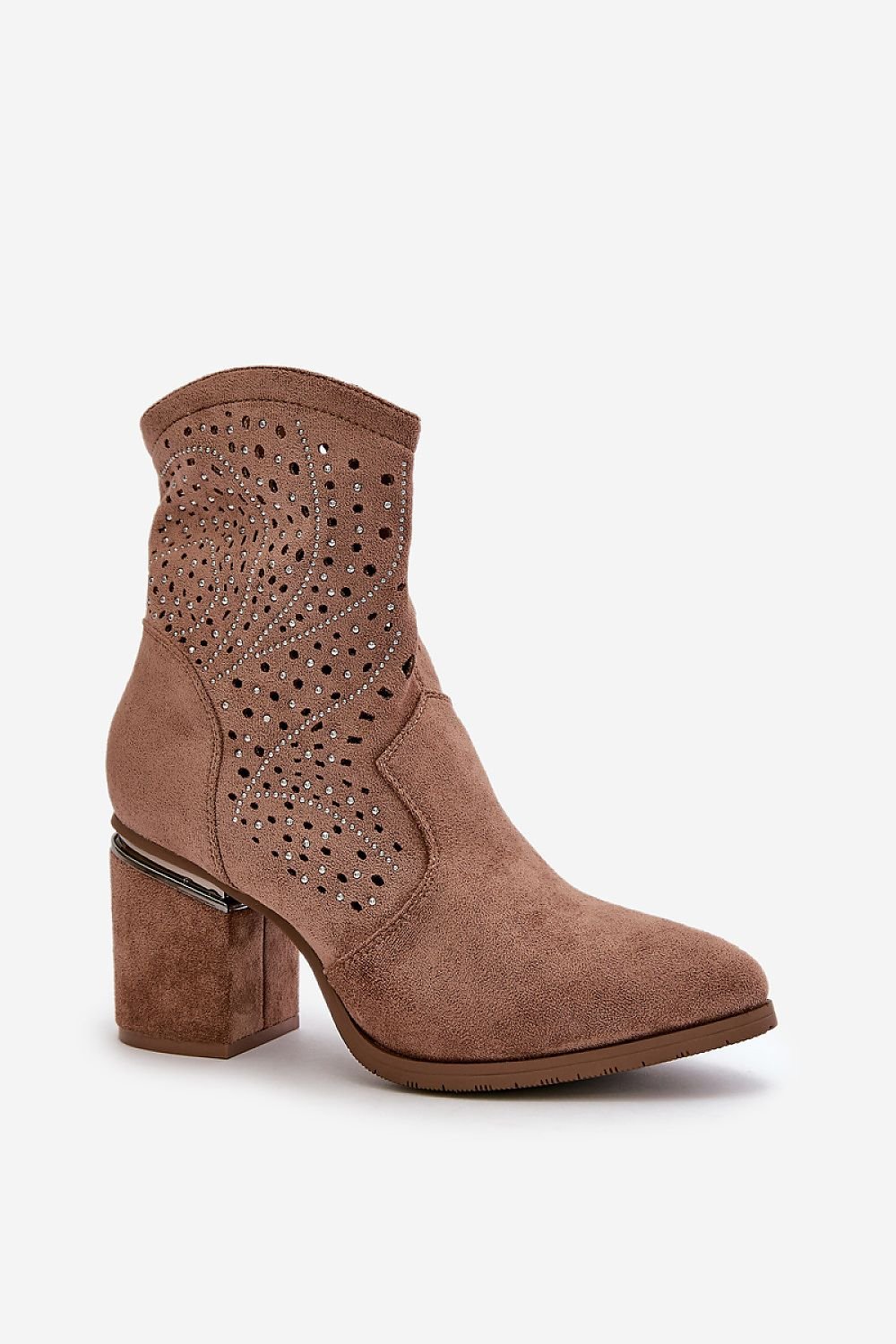 TEEK - Suede Mystic Gleam Heeled Boots SHOES TEEK MH   