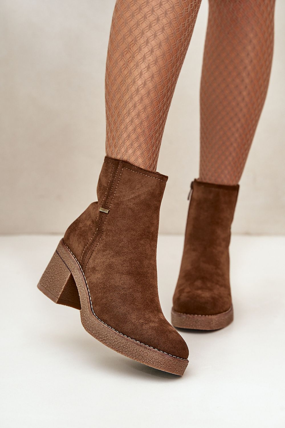 TEEK - Heather Suede Heeled Boots SHOES TEEK MH   