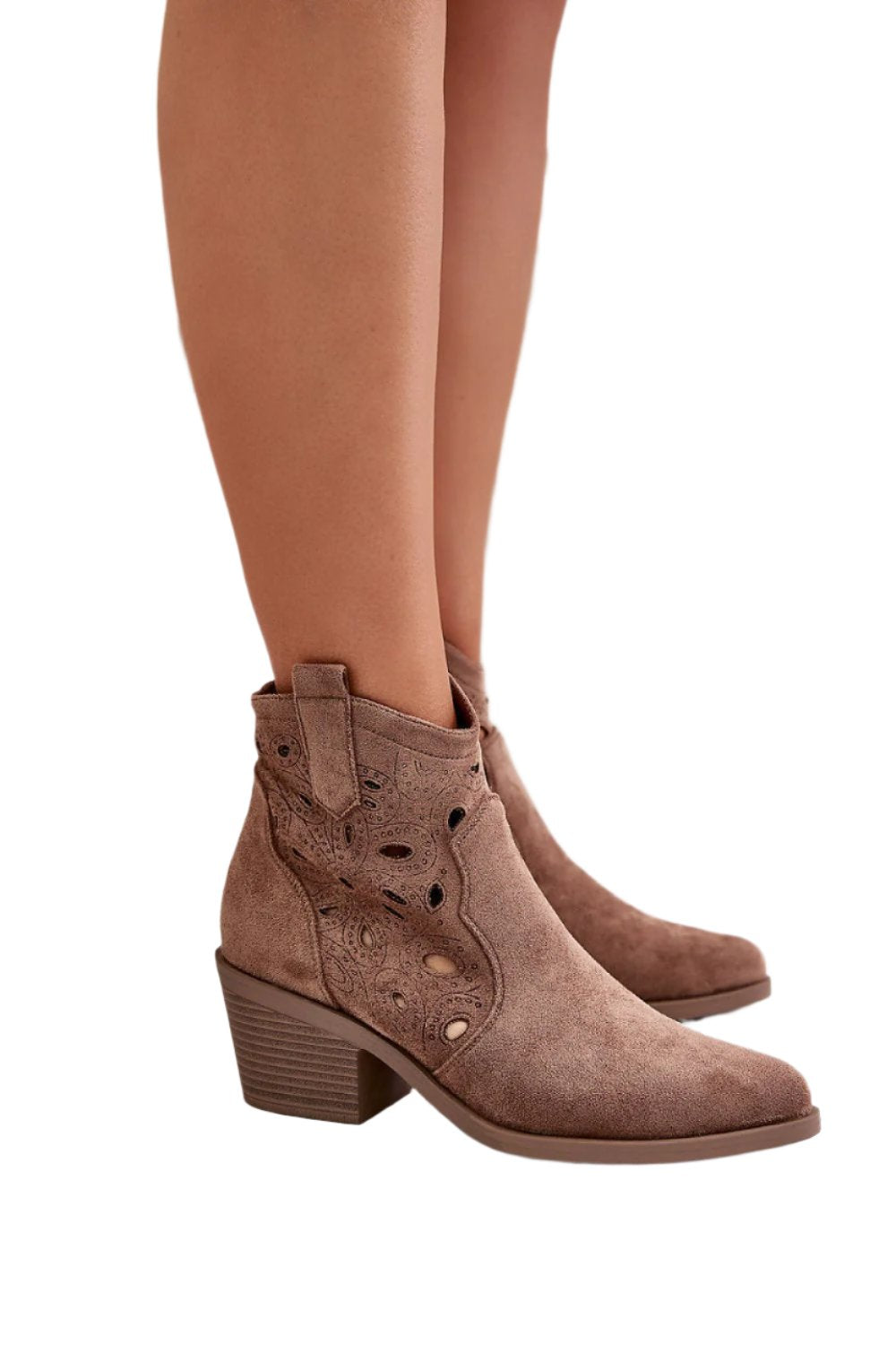 TEEK - Brown Cow Bae Heeled Boots SHOES TEEK MH   