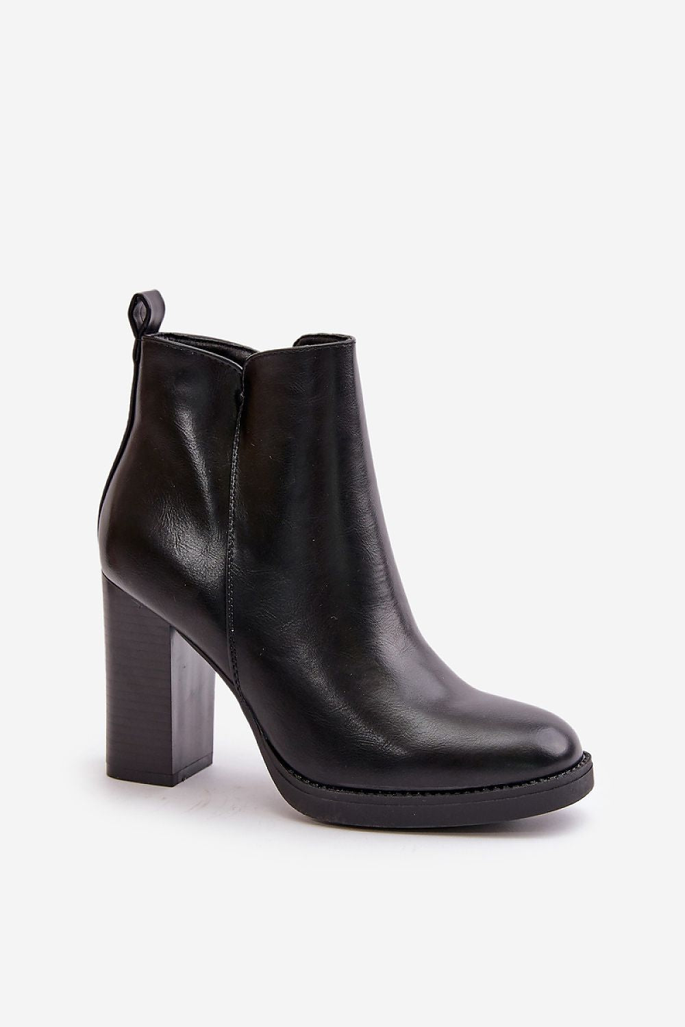 TEEK - Black Block Heel Boots SHOES TEEK MH 6.5  