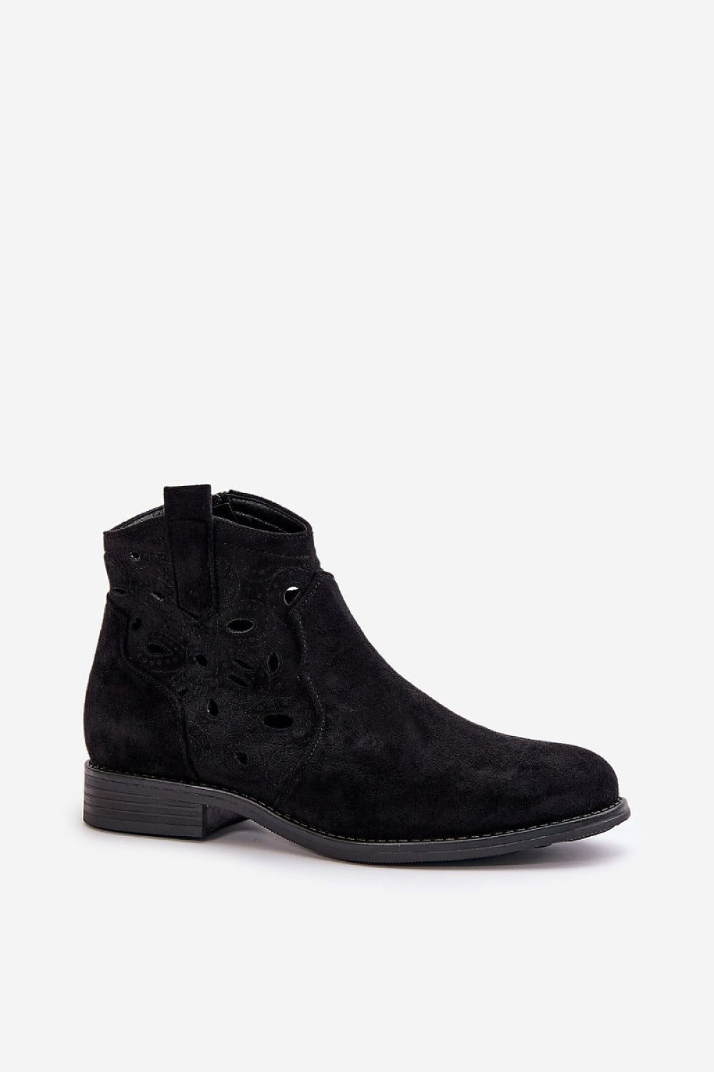 TEEK - Suede Side Design Ankle Boots SHOES TEEK MH   