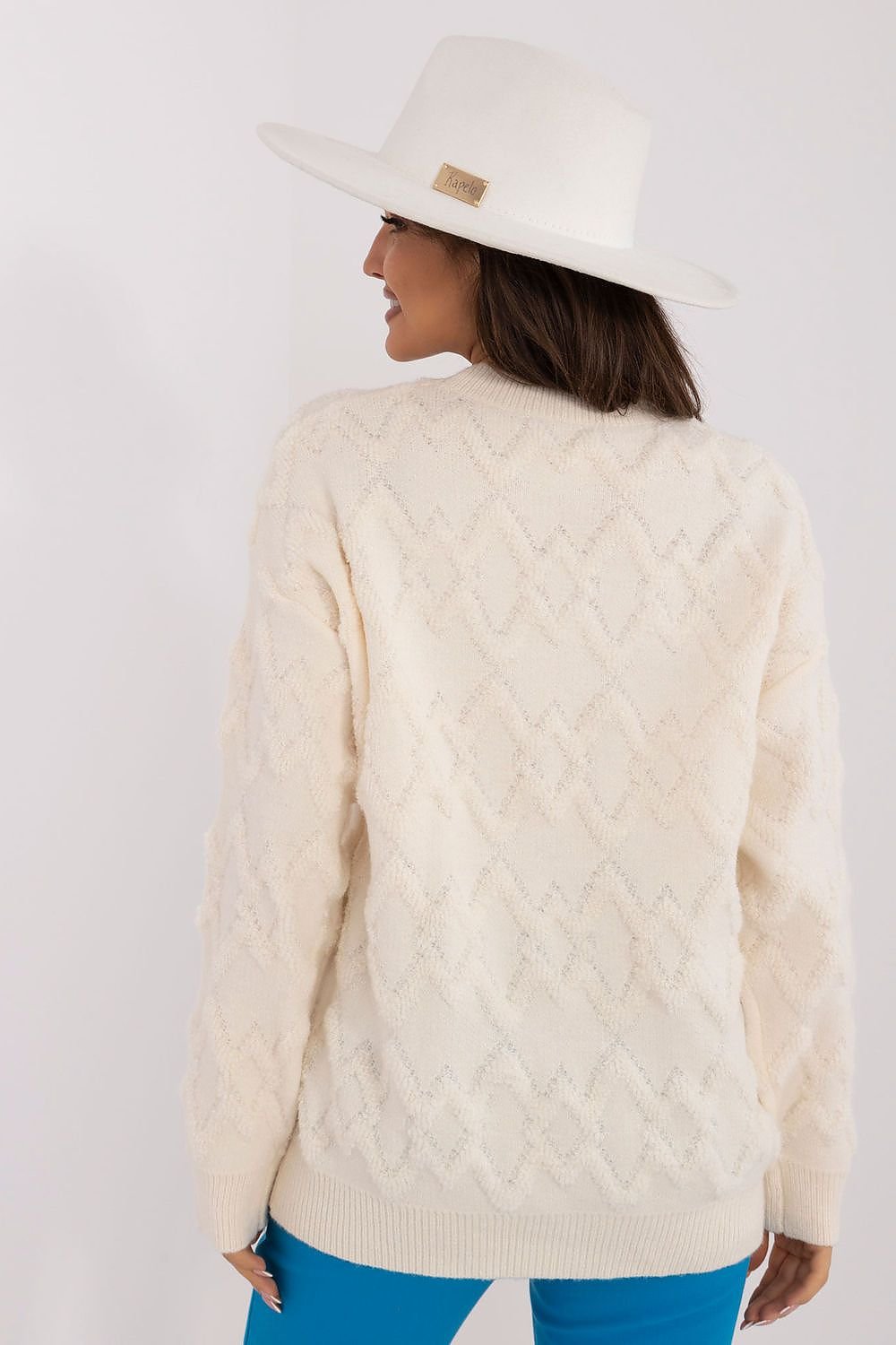 TEEK - Raised Diamond Touch Sweater SWEATER TEEK MH   