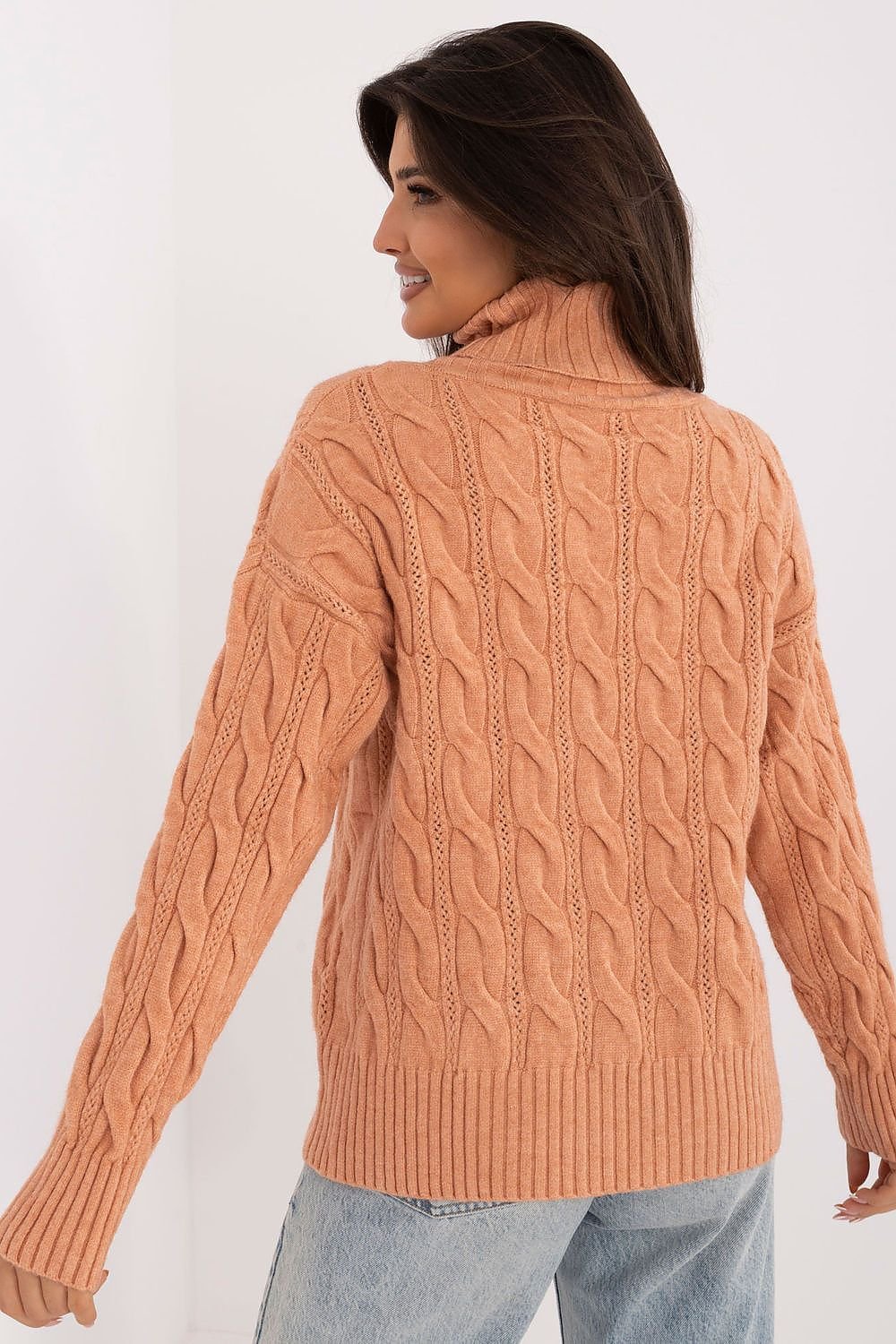 TEEK - Knitted Textured Turtleneck SWEATER TEEK MH   