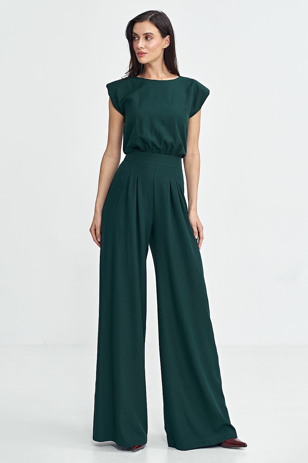 TEEK - Silhouette Hidden Zip Jumpsuit JUMPSUIT TEEK MH green XS36 