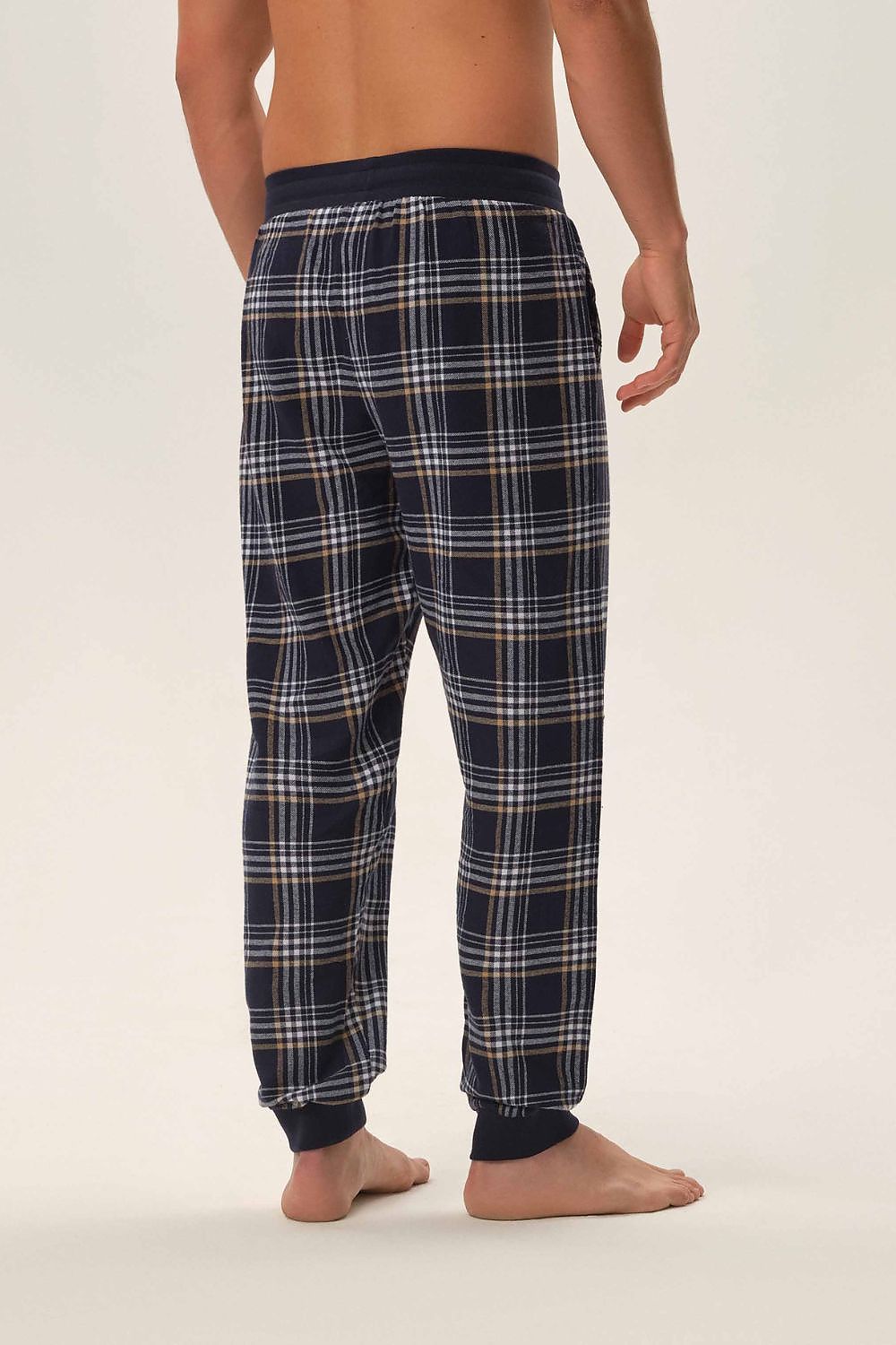 TEEK - Mens Pocketed Plaid Pajama Pants SLEEPWEAR TEEK MH   