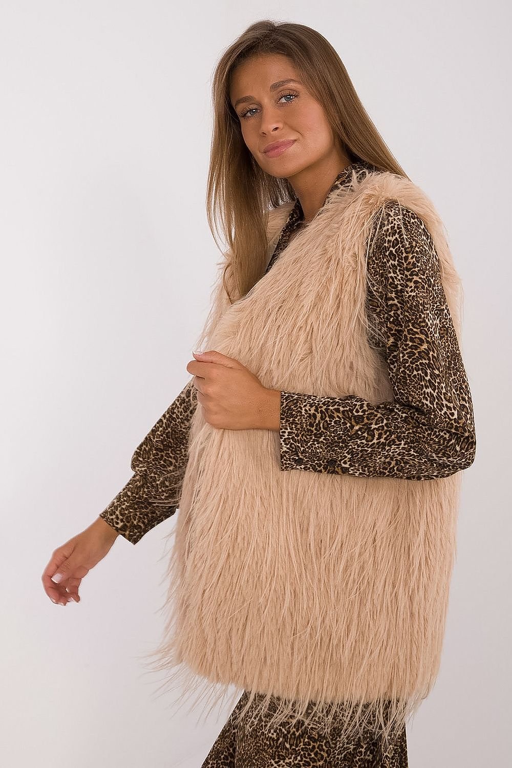 TEEK - Color Chosen Faux Fur Gilet VEST TEEK MH   