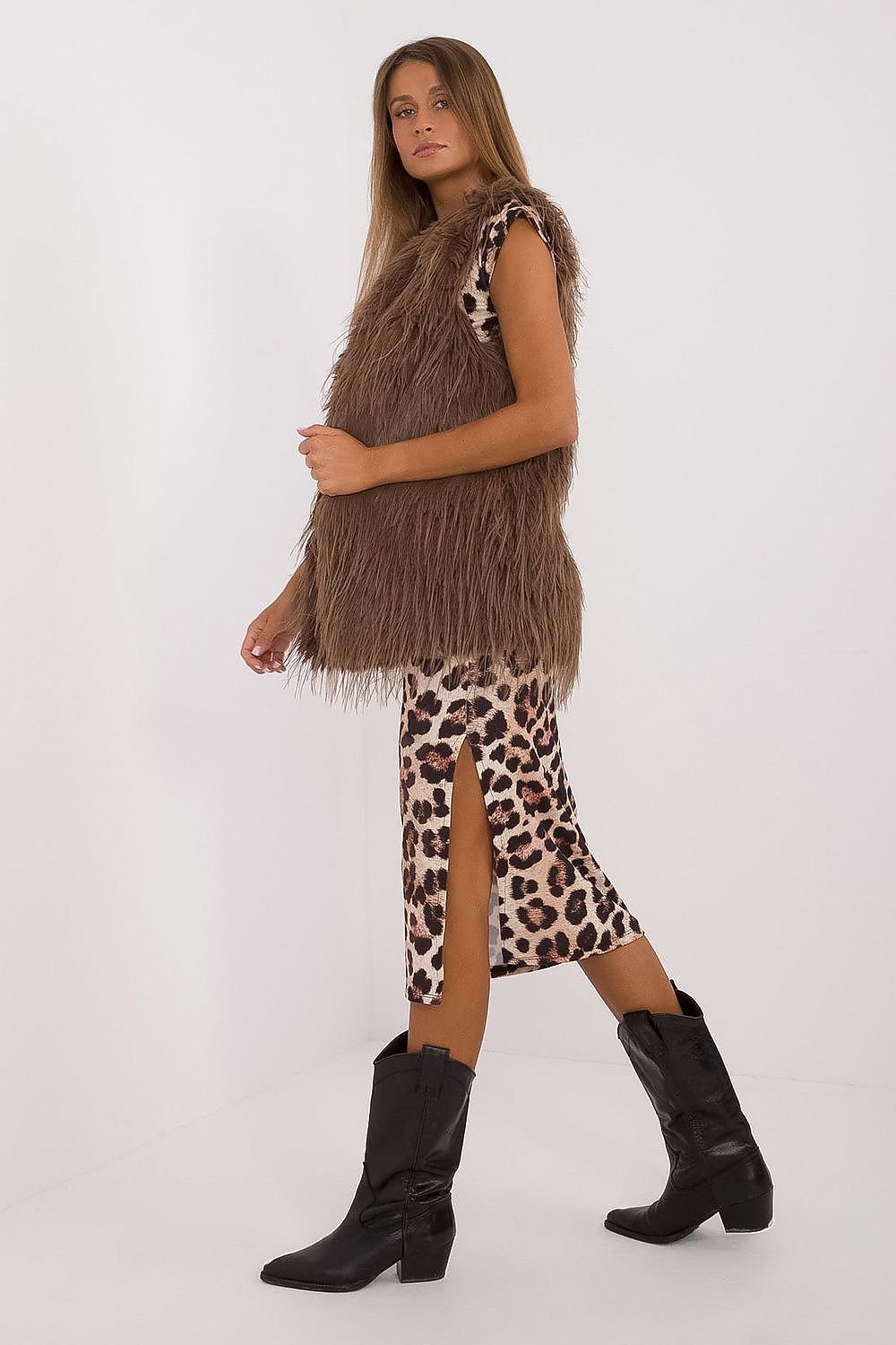 TEEK - Color Chosen Faux Fur Gilet VEST TEEK MH   