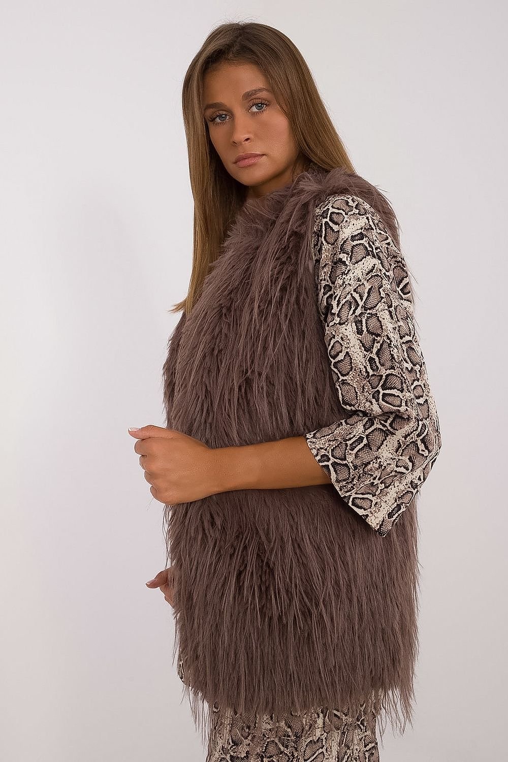 TEEK - Color Chosen Faux Fur Gilet VEST TEEK MH   