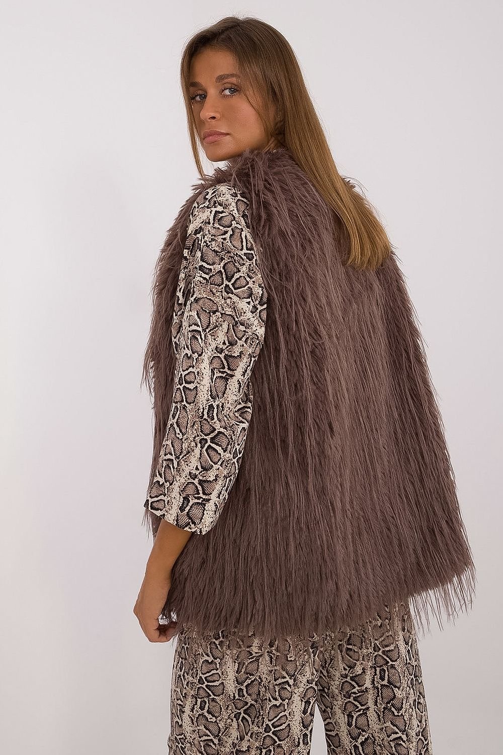 TEEK - Color Chosen Faux Fur Gilet VEST TEEK MH   