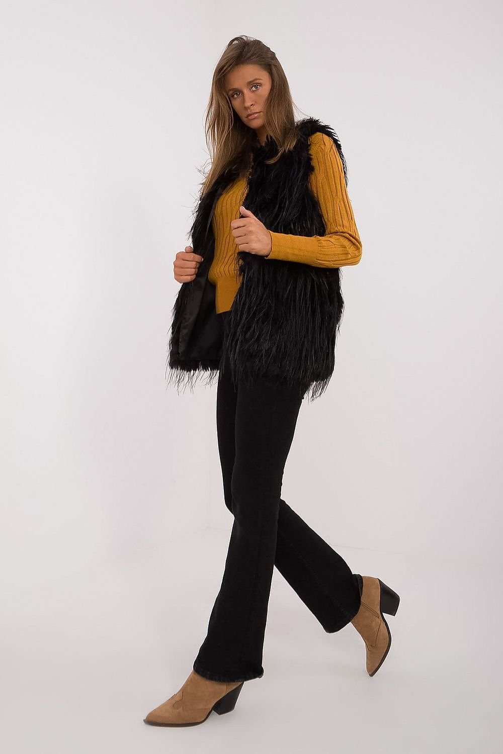 TEEK - Color Chosen Faux Fur Gilet VEST TEEK MH   