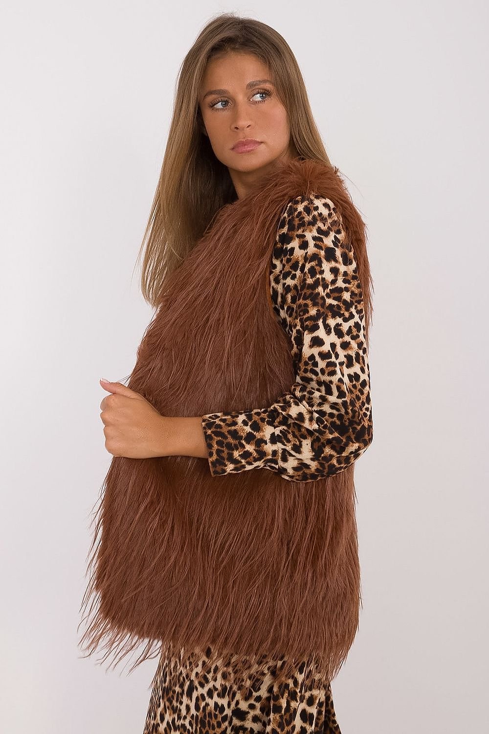 TEEK - Color Chosen Faux Fur Gilet VEST TEEK MH   