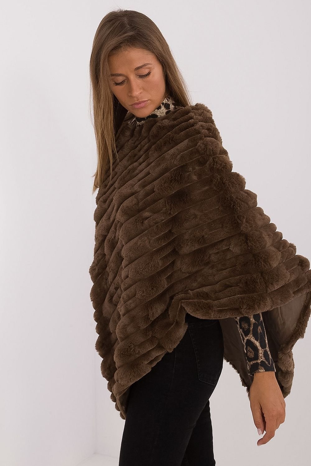 TEEK - Soft Plush Poncho SHAWL TEEK MH   