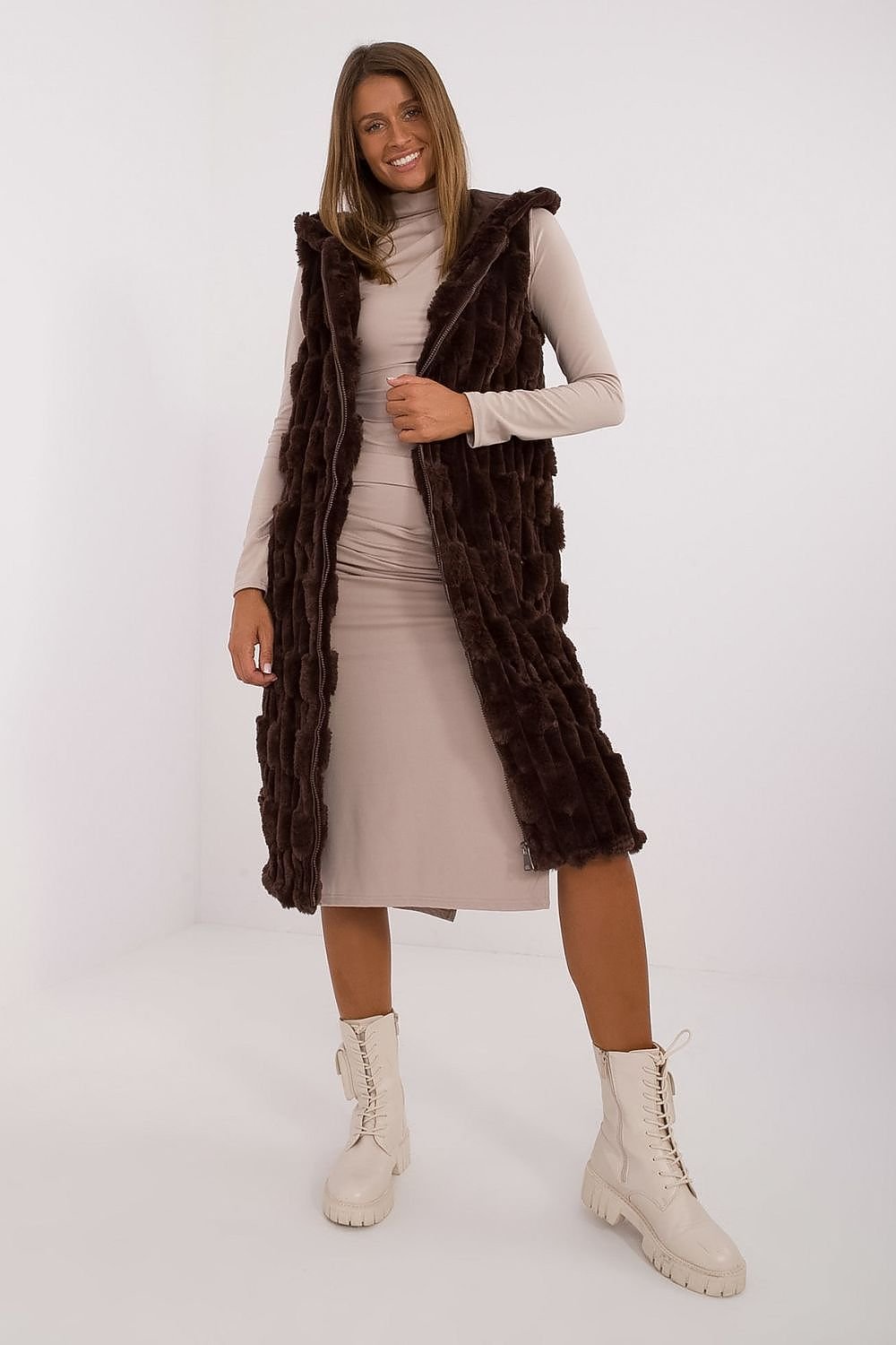 TEEK - Hooded Soft Pocketed Gilet COAT TEEK MH   