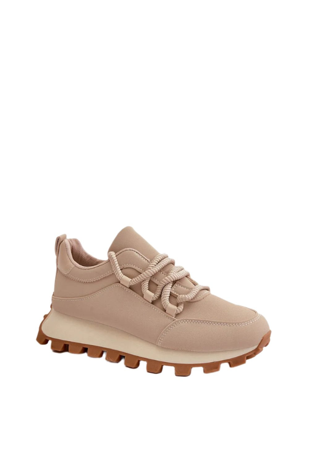 TEEK - Light Brown Big Loop Rope Sneakers SHOES TEEK MH   