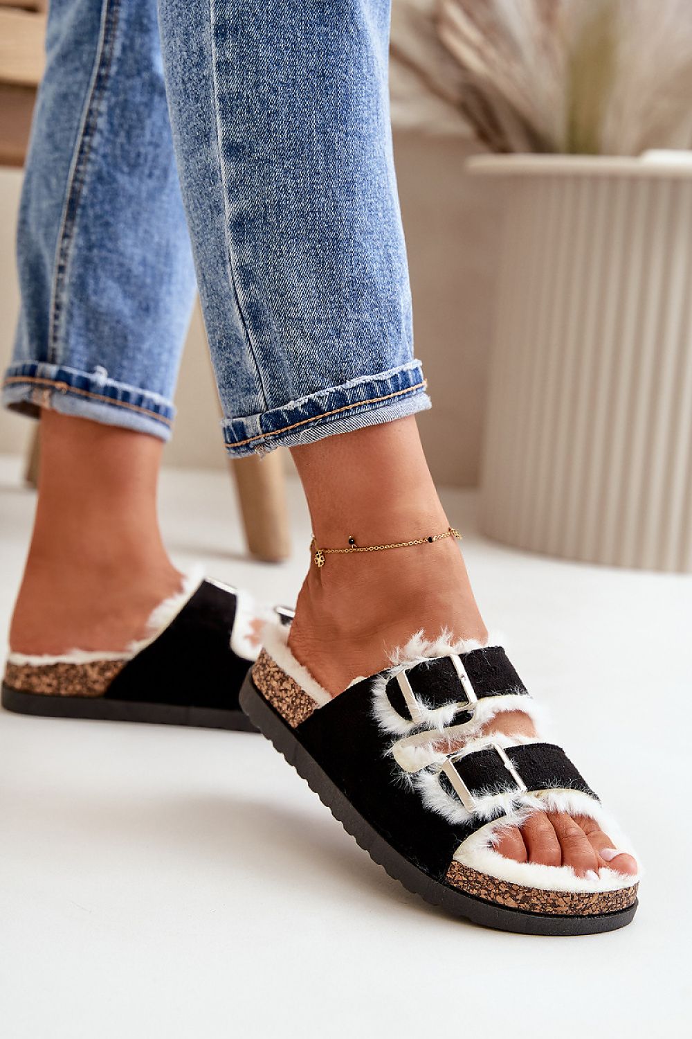 TEEK - Fluff Double Buckle Sandals SHOES TEEK MH   