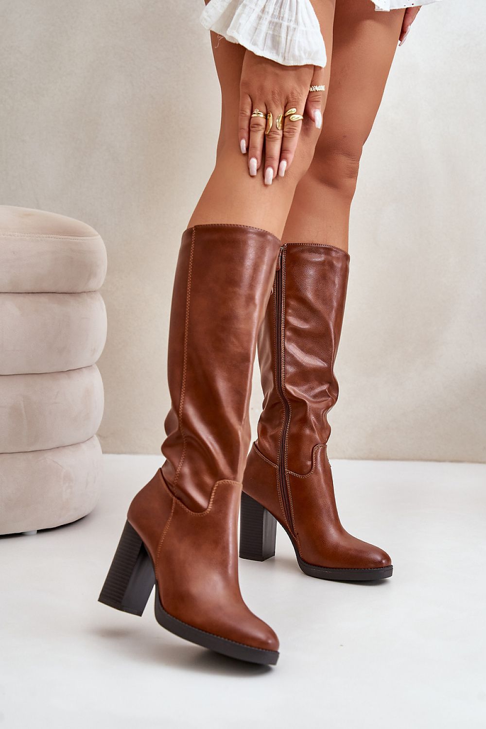 TEEK - The Standard Heeled Boots SHOES TEEK MH brown 6.5 