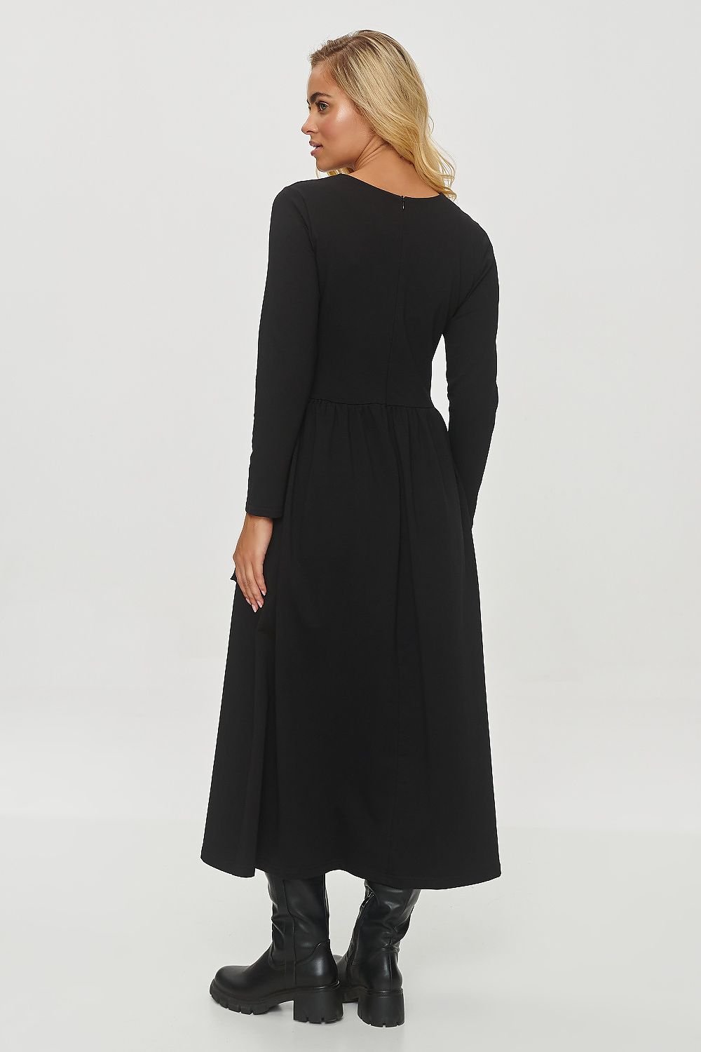 TEEK - Two Front Pocket Long Sleeve Dress DRESS TEEK MH   