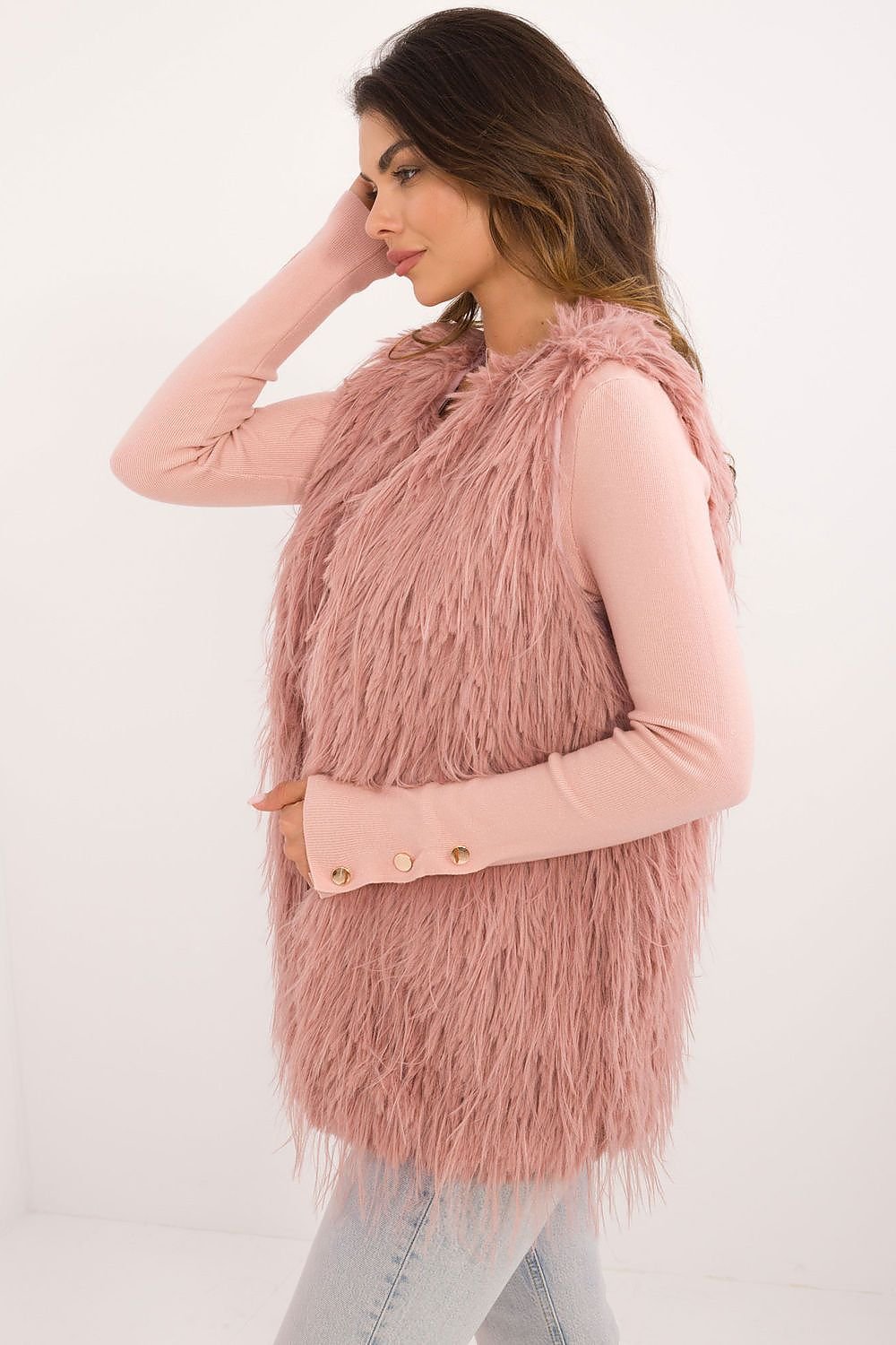 TEEK - Color Chosen Faux Fur Gilet VEST TEEK MH   