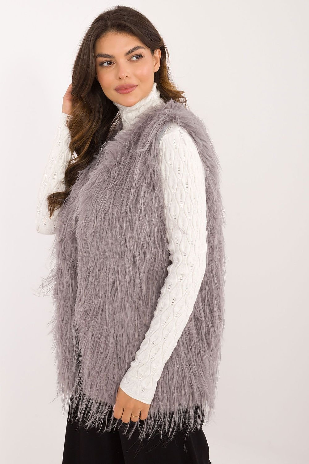 TEEK - Color Chosen Faux Fur Gilet VEST TEEK MH   