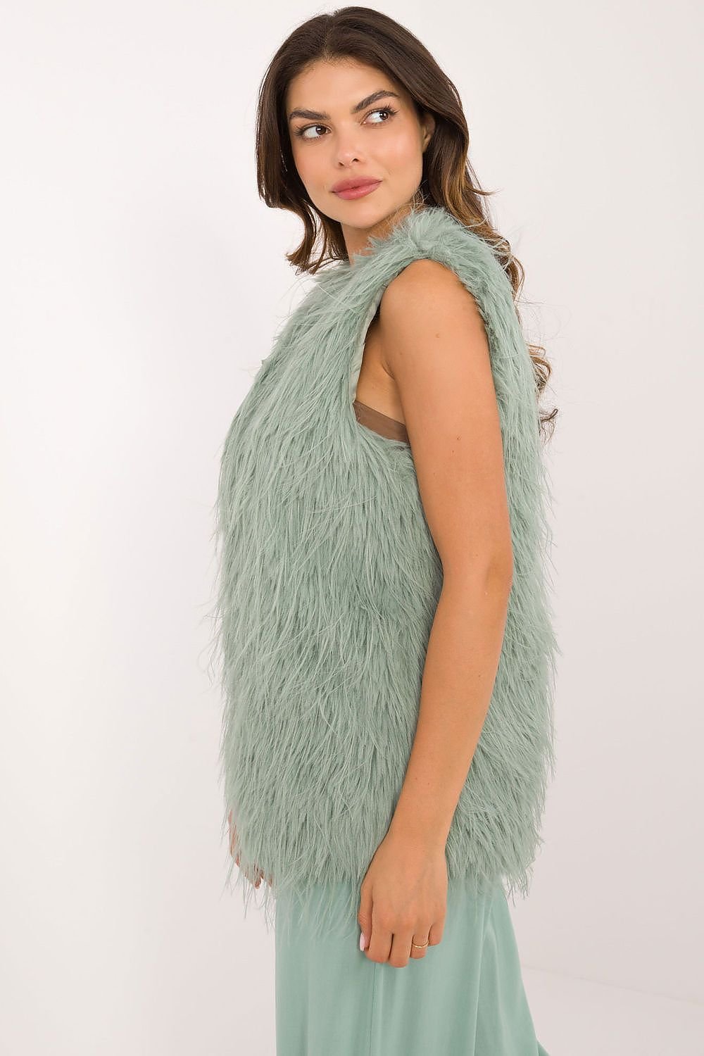 TEEK - Color Chosen Faux Fur Gilet VEST TEEK MH   