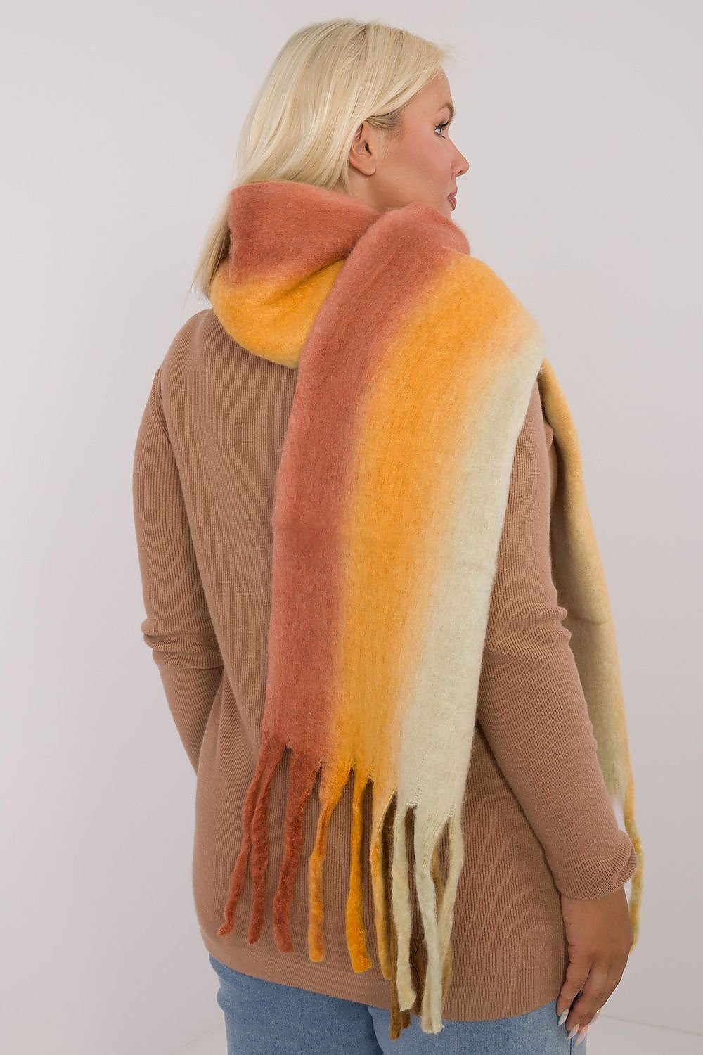 TEEK - Color Blend Fringe Scarf SCARF TEEK MH   