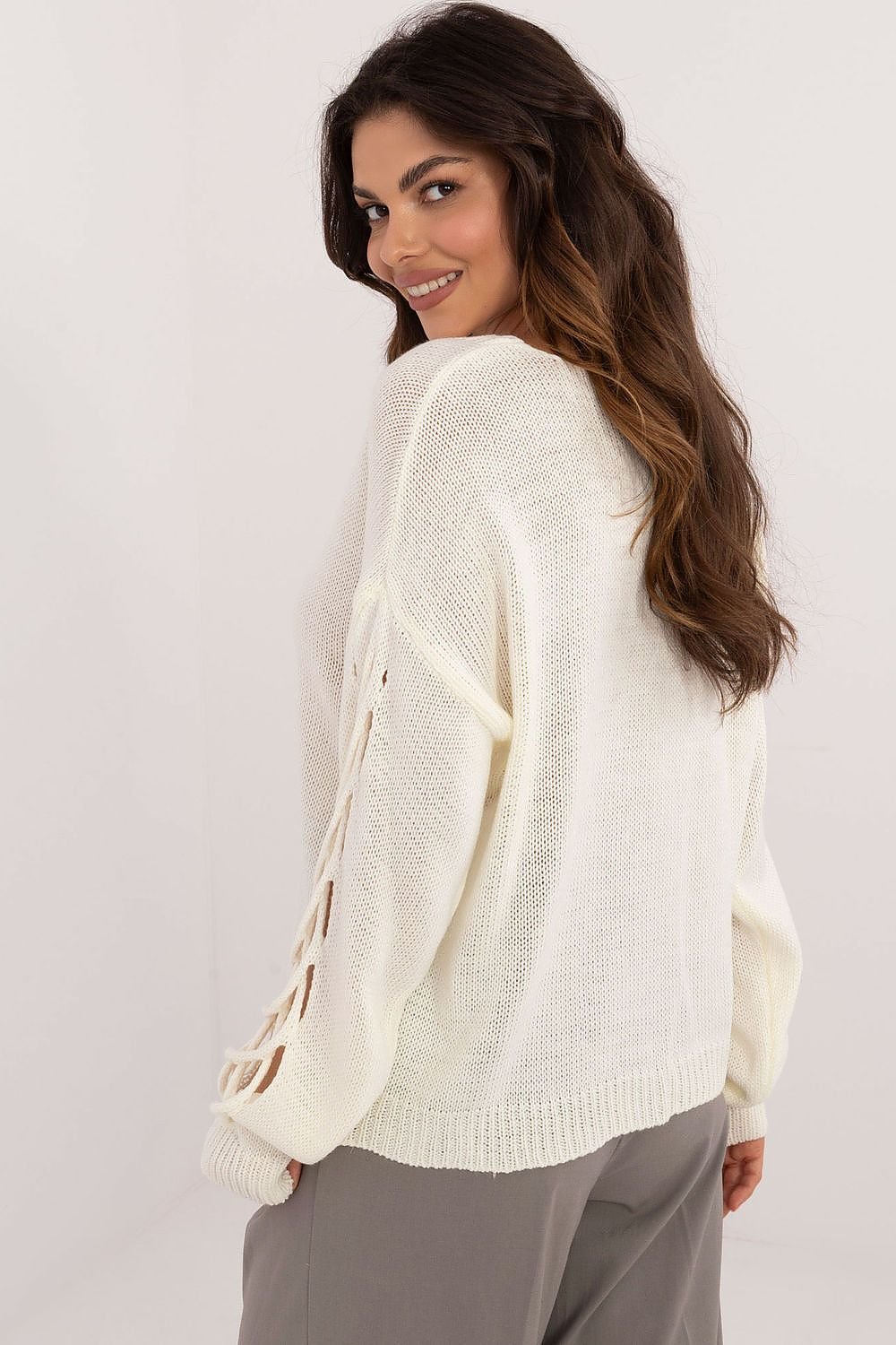 TEEK - Netted Arms Cardigan SWEATER TEEK MH   