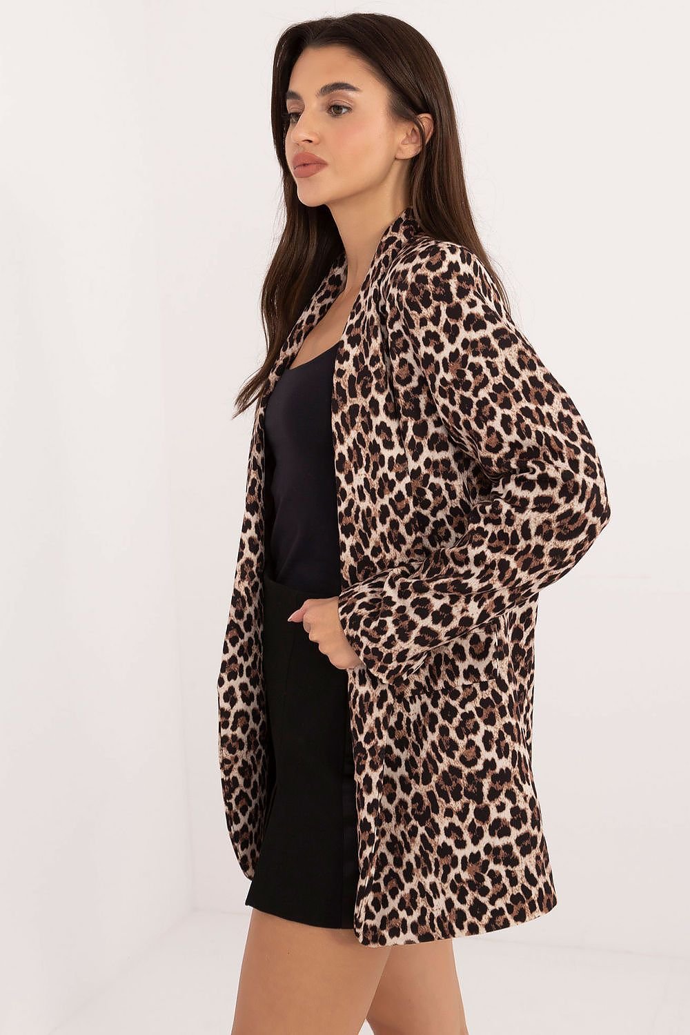 TEEK - Animal Patterned Blazer Jacket JACKET TEEK MH   