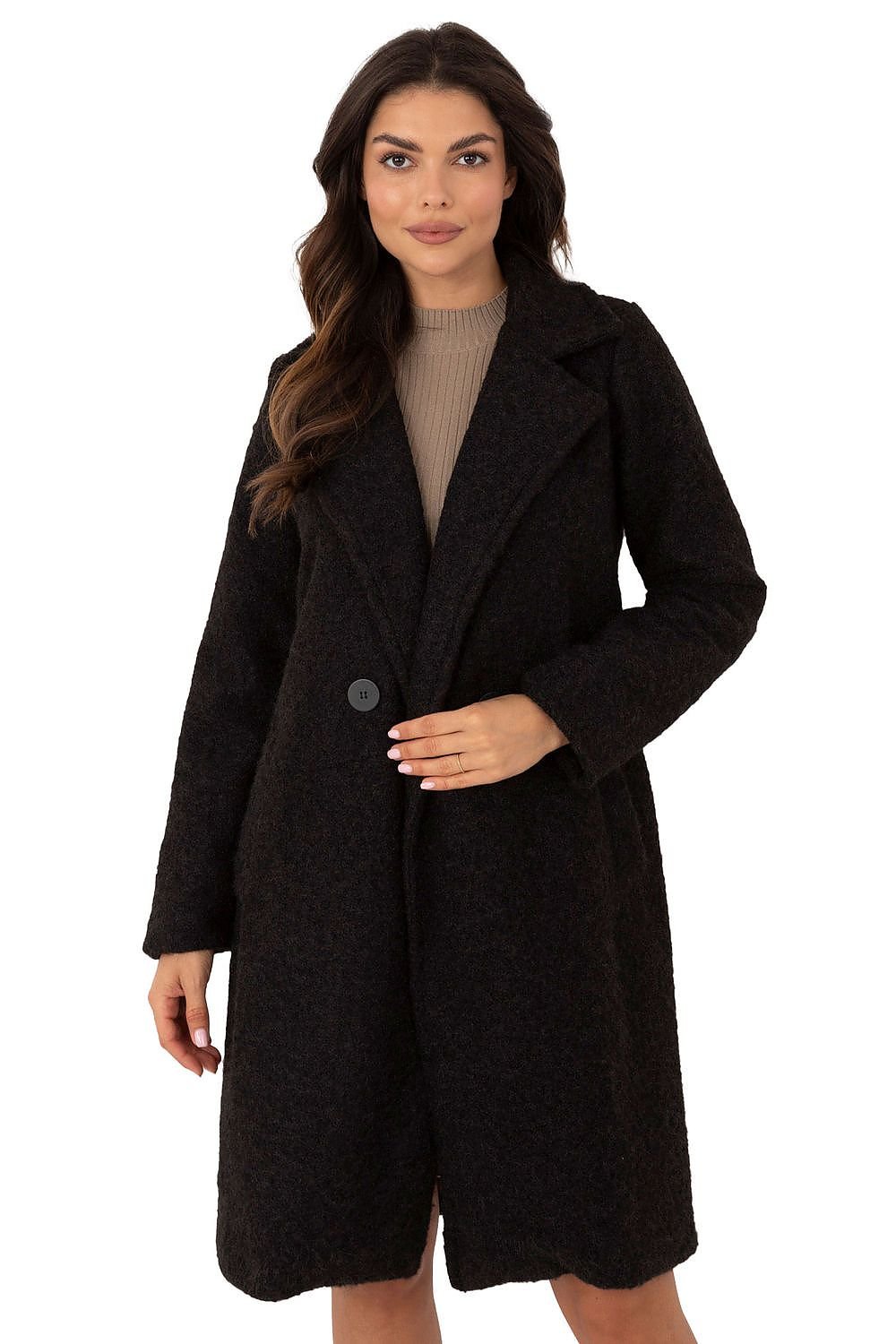 TEEK - Class Babe Pocketed Coat COAT TEEK MH black One Size 