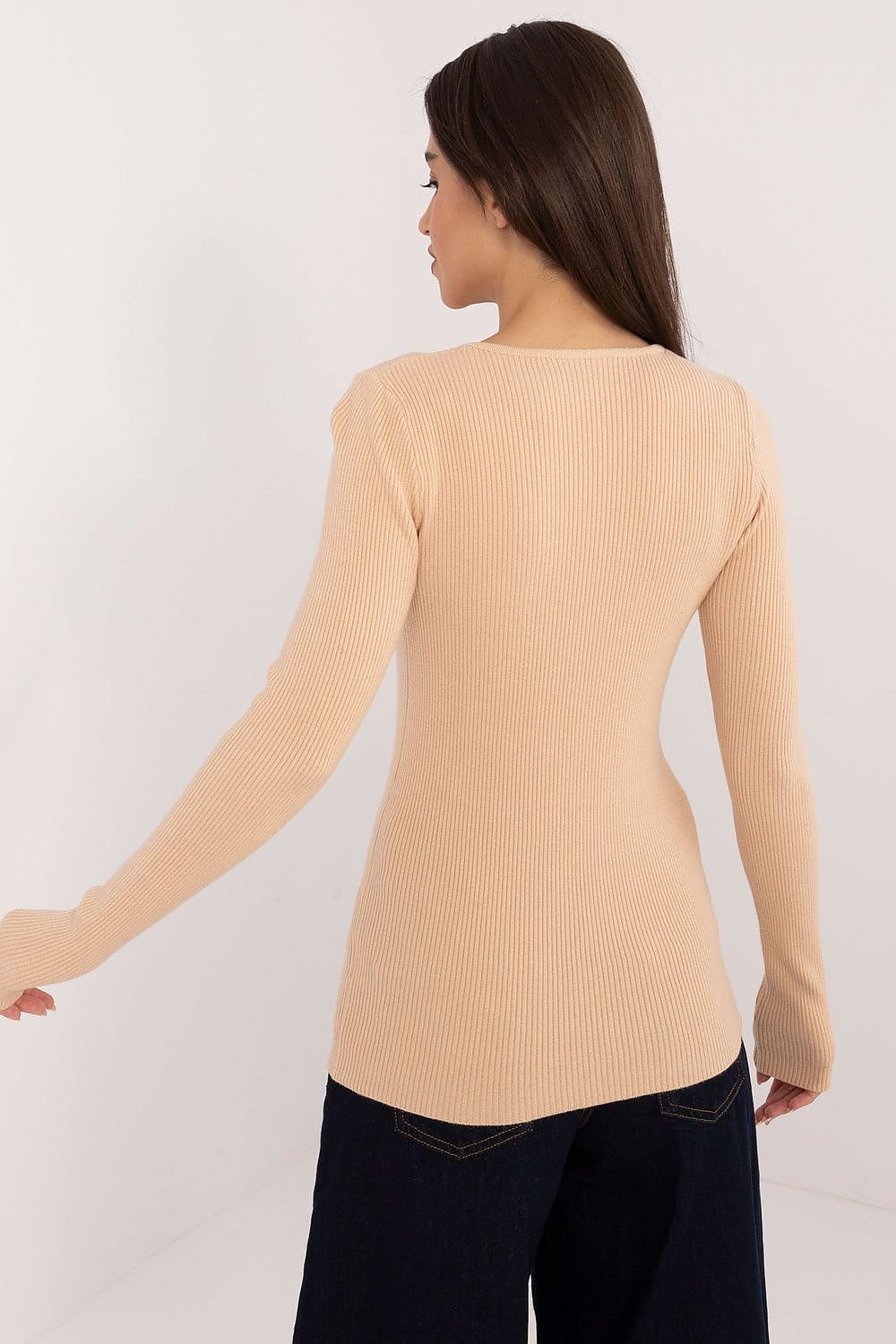 TEEK - Button Detail Side Long Sleeve Top TOPS TEEK MH   