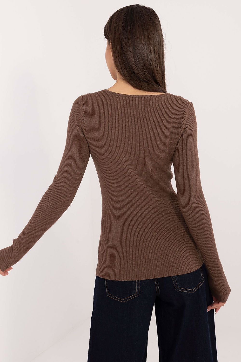 TEEK - Button Detail Side Long Sleeve Top TOPS TEEK MH   