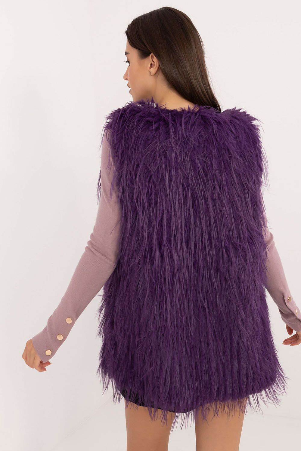 TEEK - Violet Of Glam Pocketed Gilet VEST TEEK MH   