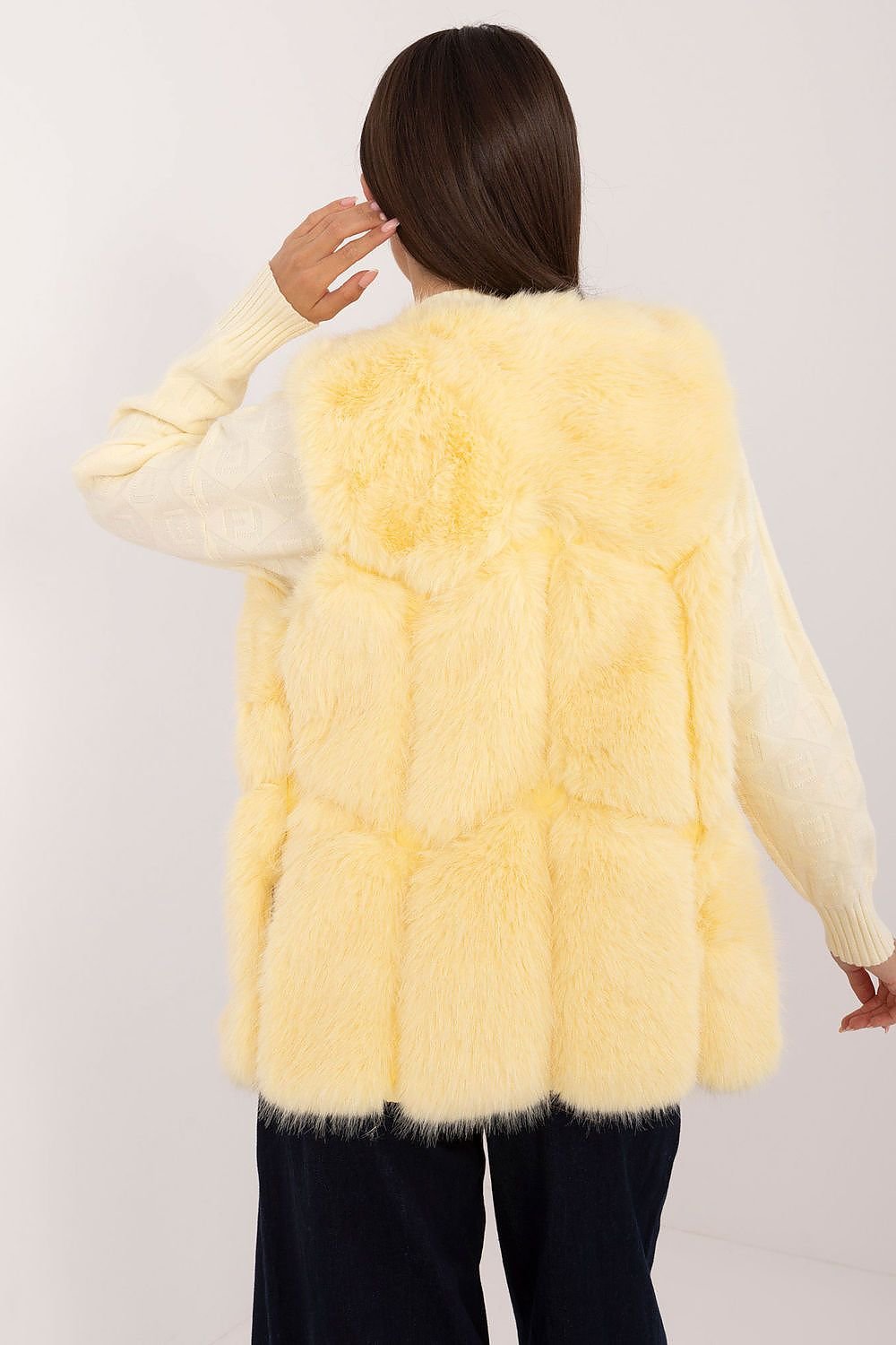 TEEK - Open Pocketed Fluff Plush Gilet