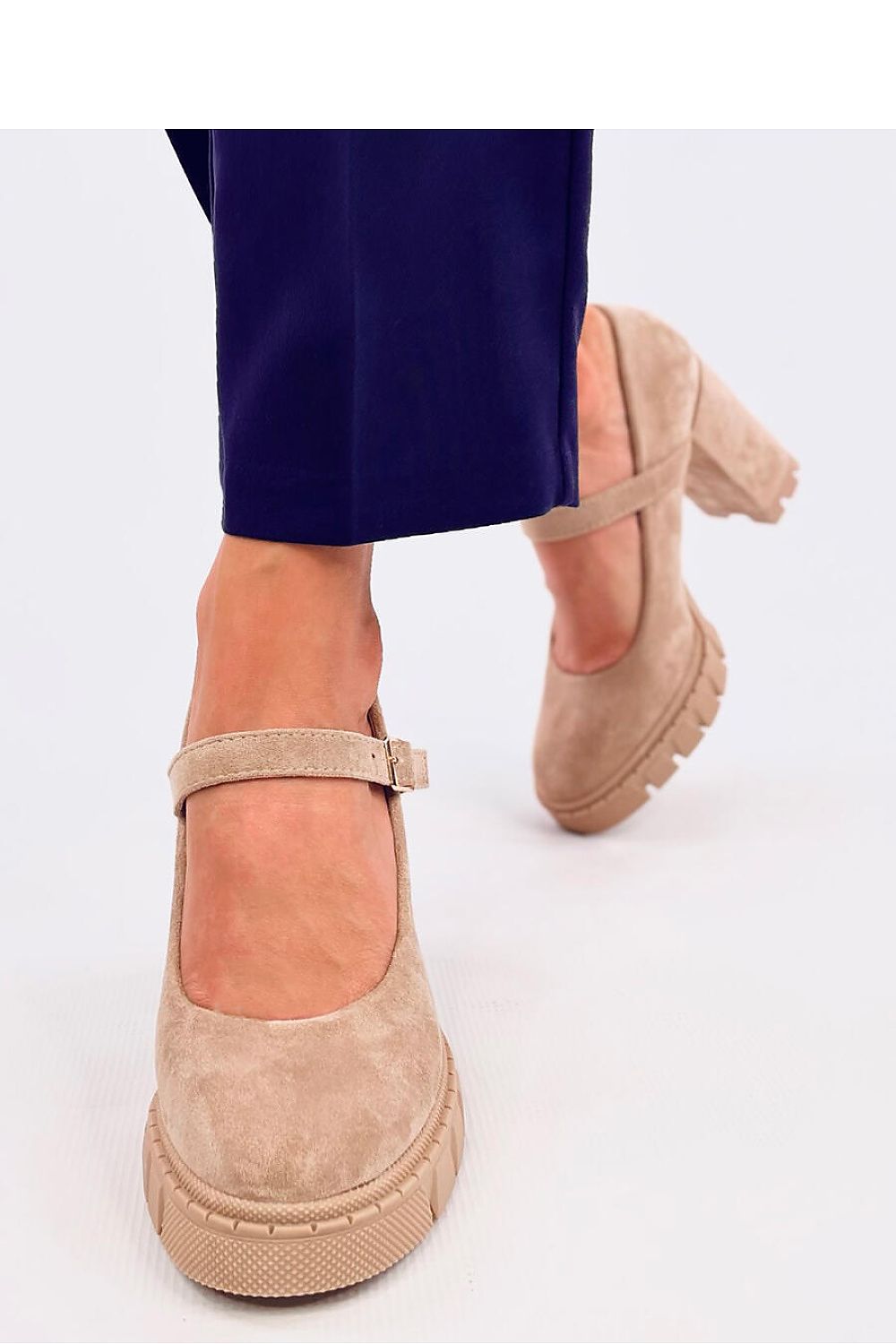 TEEK - Suede Touch Mary Platform Pumps SHOES TEEK MH   