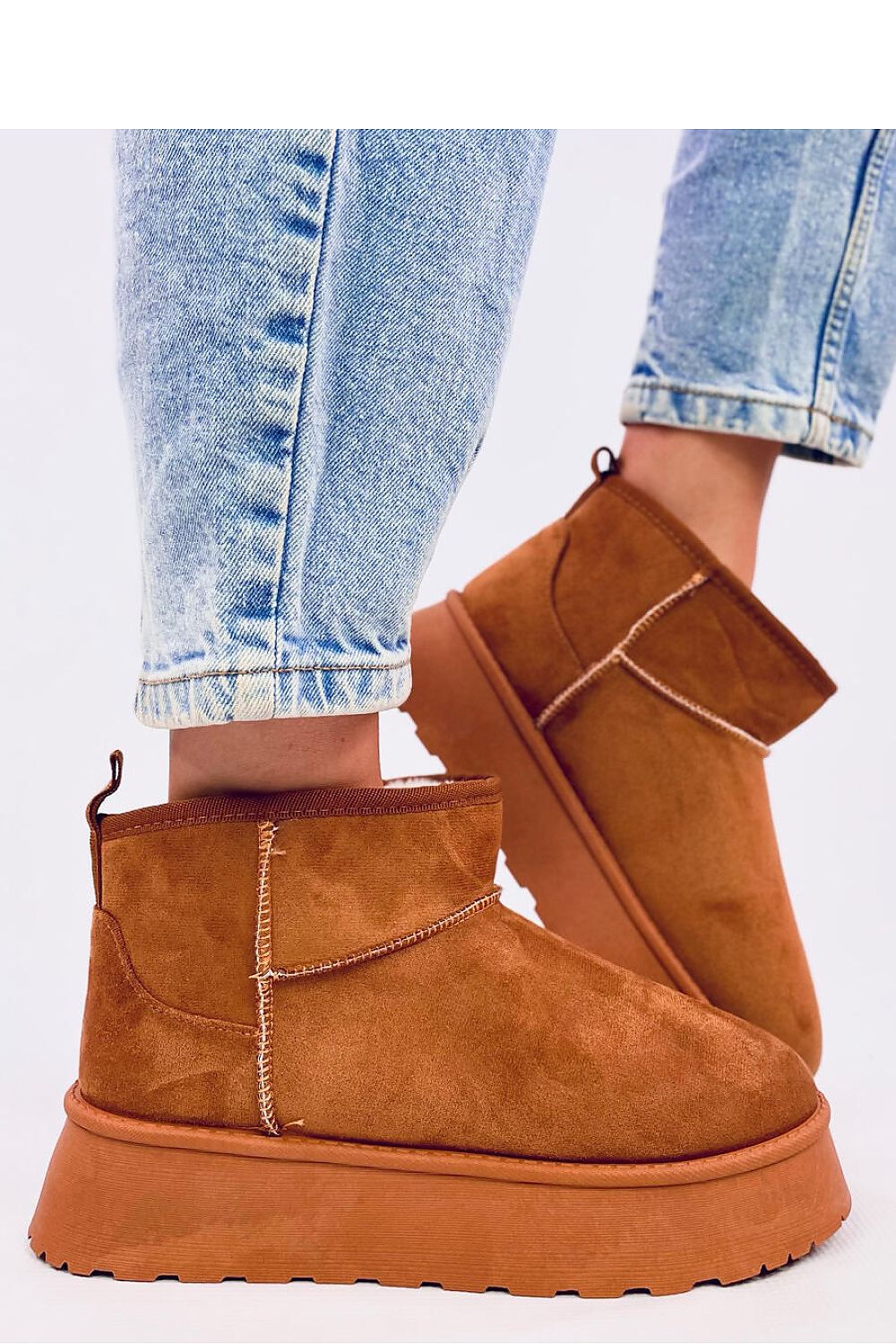 TEEK - Camel Platform Snow Lounge Boots SHOES TEEK MH   