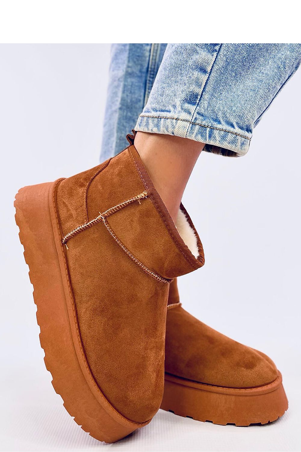 TEEK - Camel Platform Snow Lounge Boots SHOES TEEK MH   