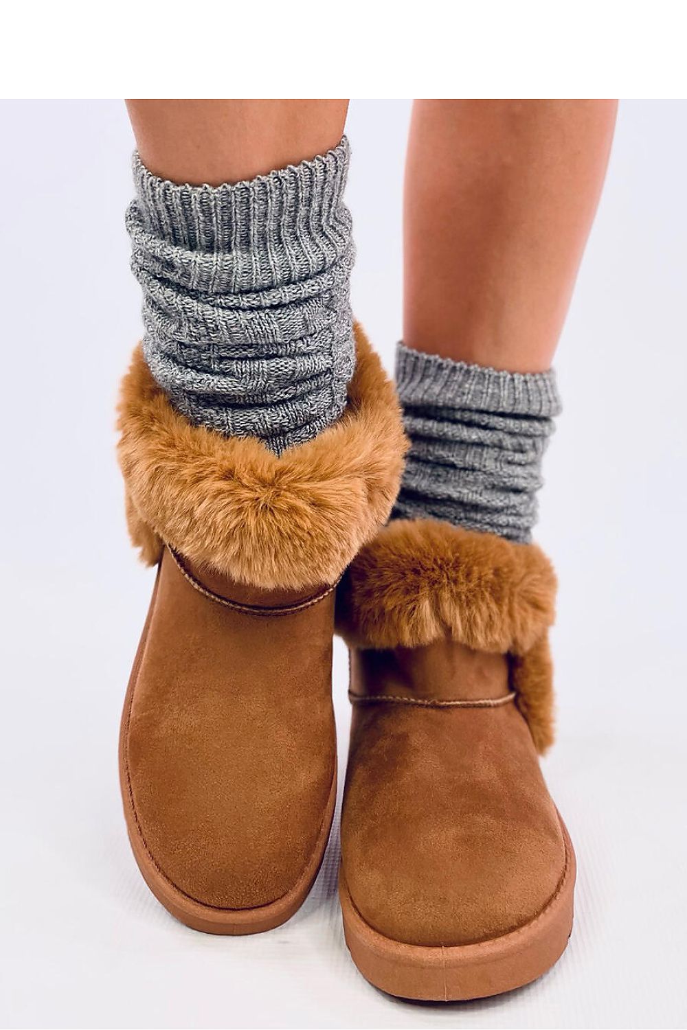 TEEK - Camel Plush Seam Snow Lounge Boots SHOES TEEK MH   