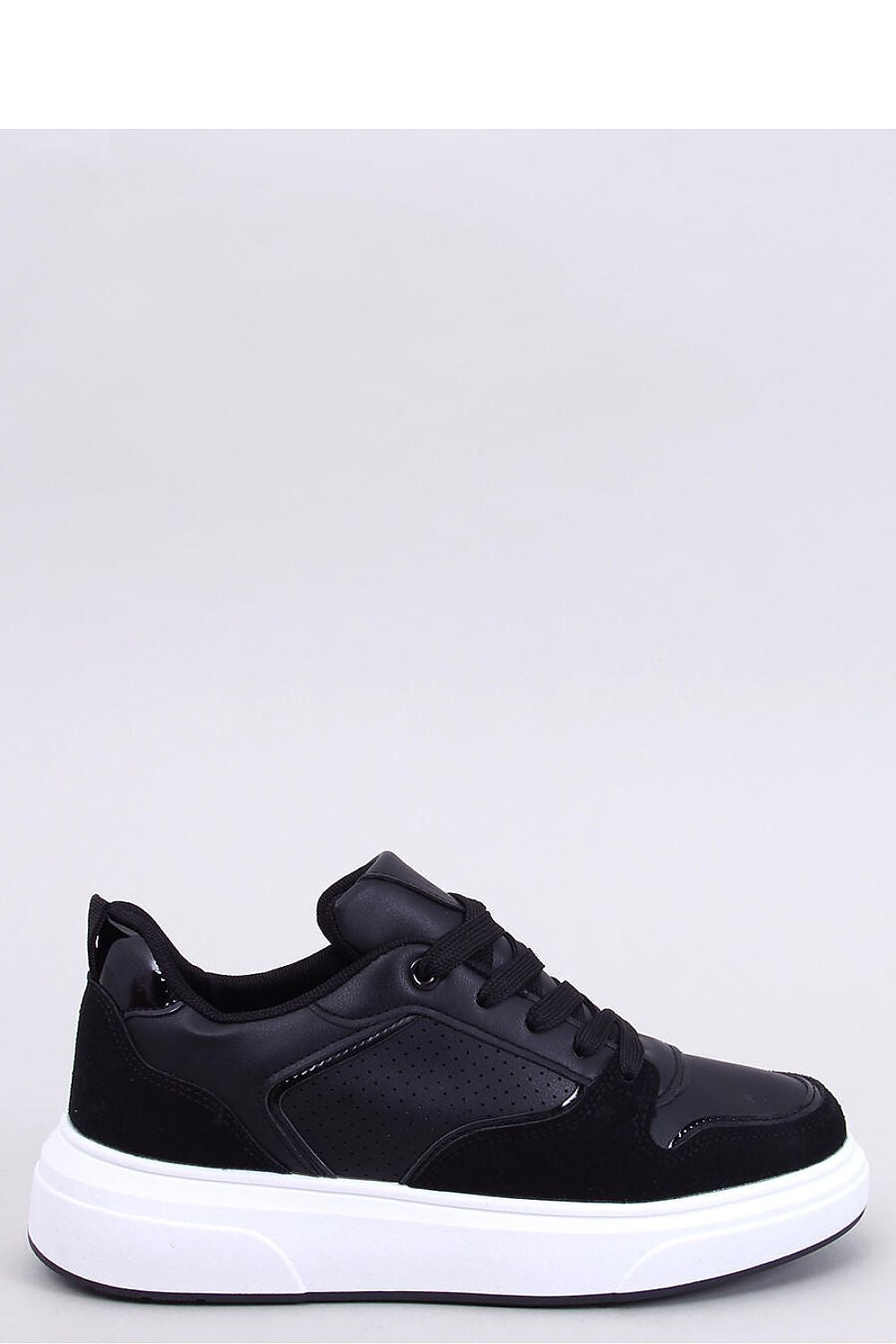 TEEK - Black Laced Black Ladies Sneakers SHOES TEEK MH 6  