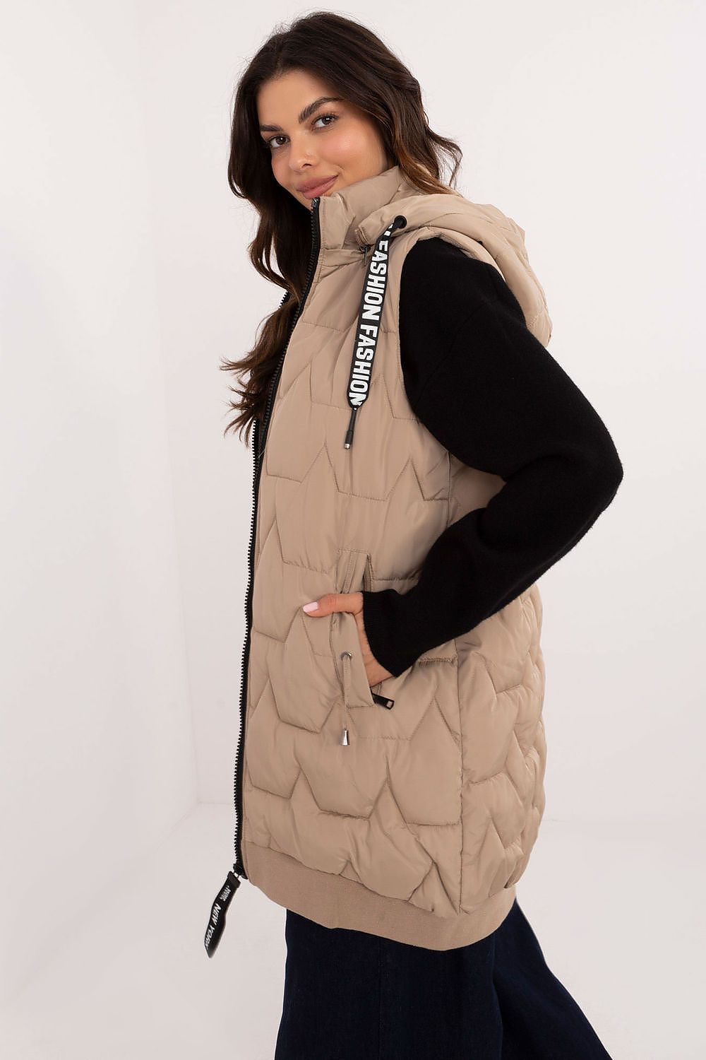 TEEK - Fashion Hooded Ripple Gilet JACKET TEEK MH   