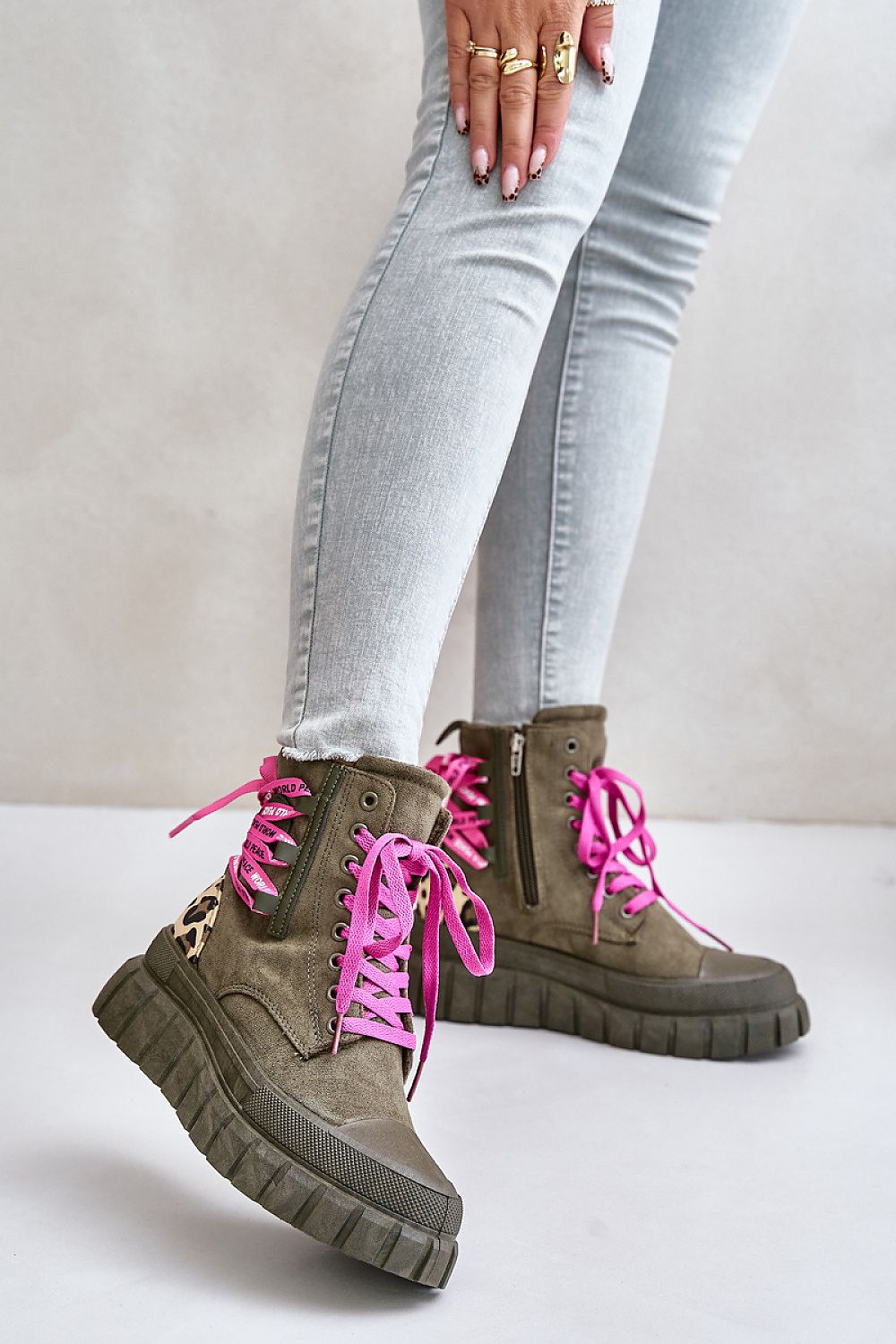 TEEK - Suede Intimidation Boots SHOES TEEK MH green 6.5 